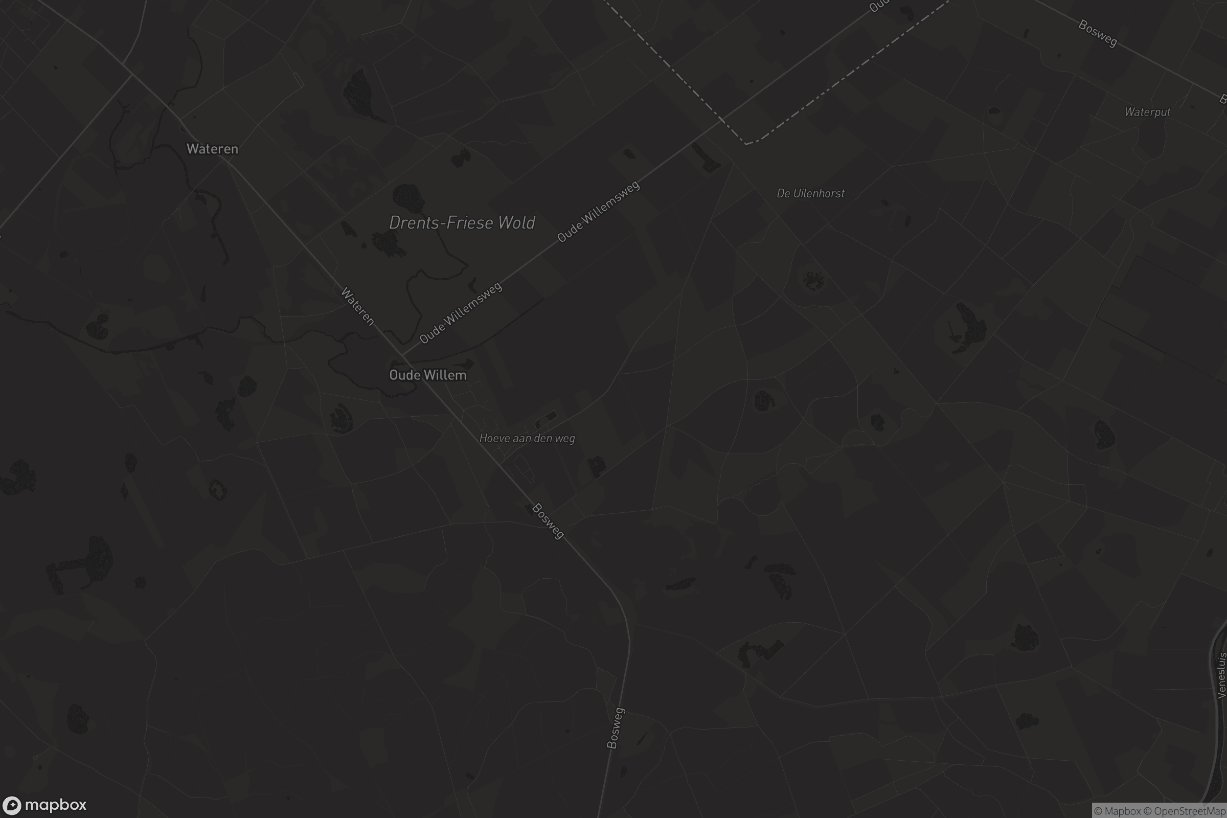 Kaart van Oude Willem