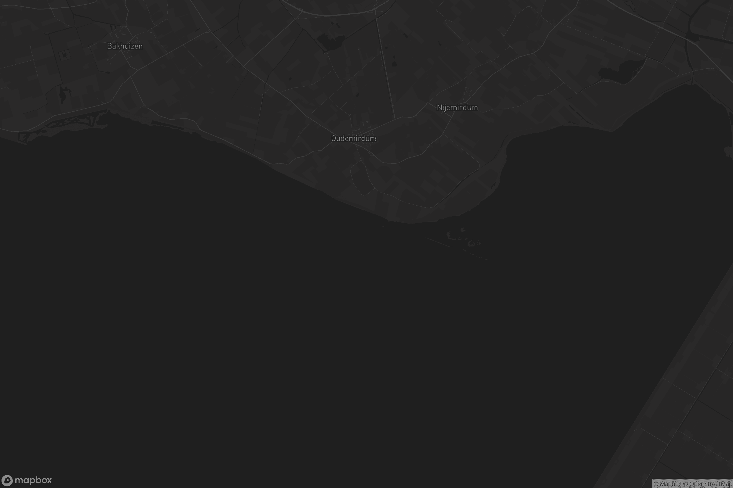 Kaart van Oudemirdum