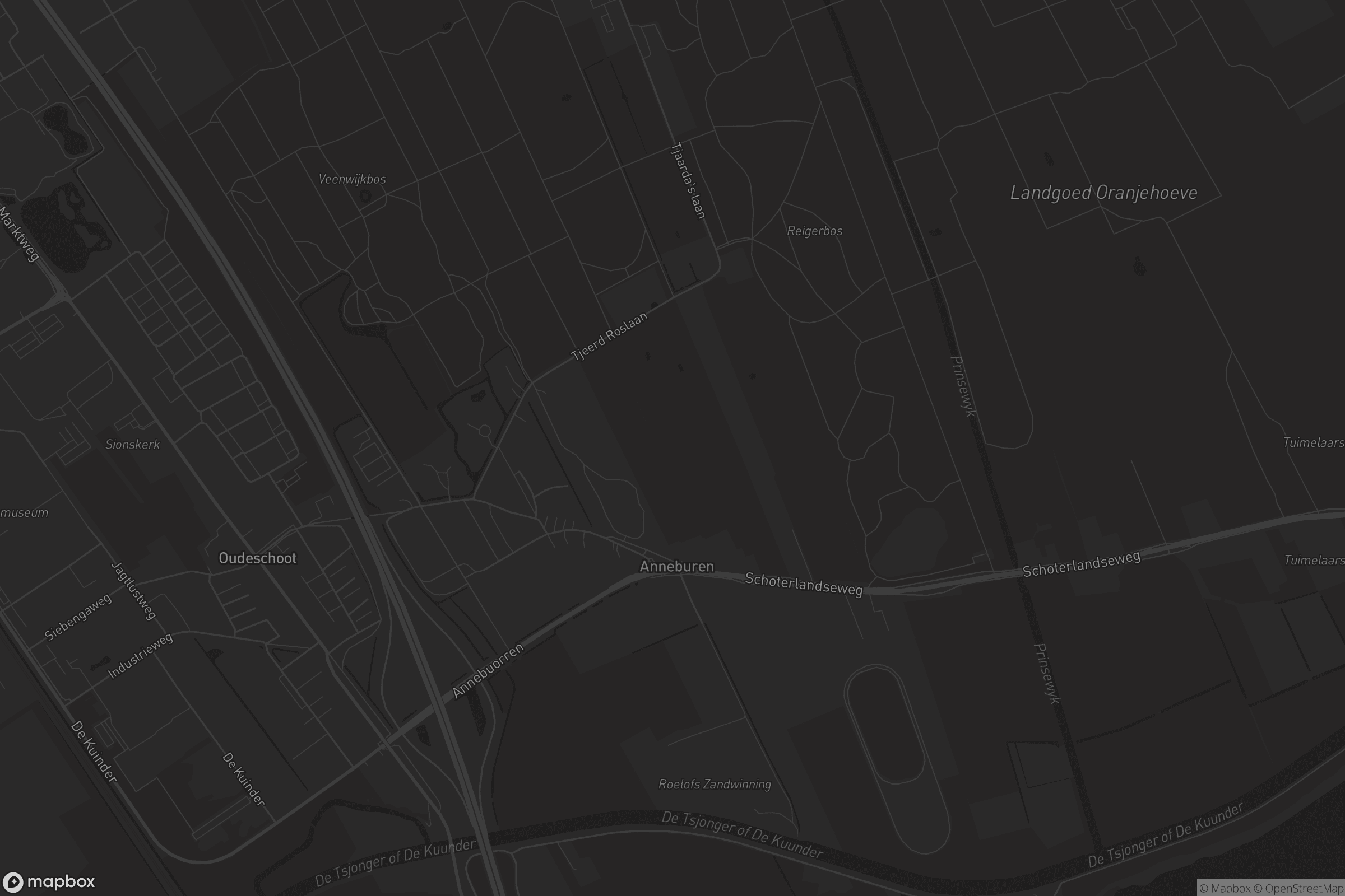 Kaart van Oudeschoot