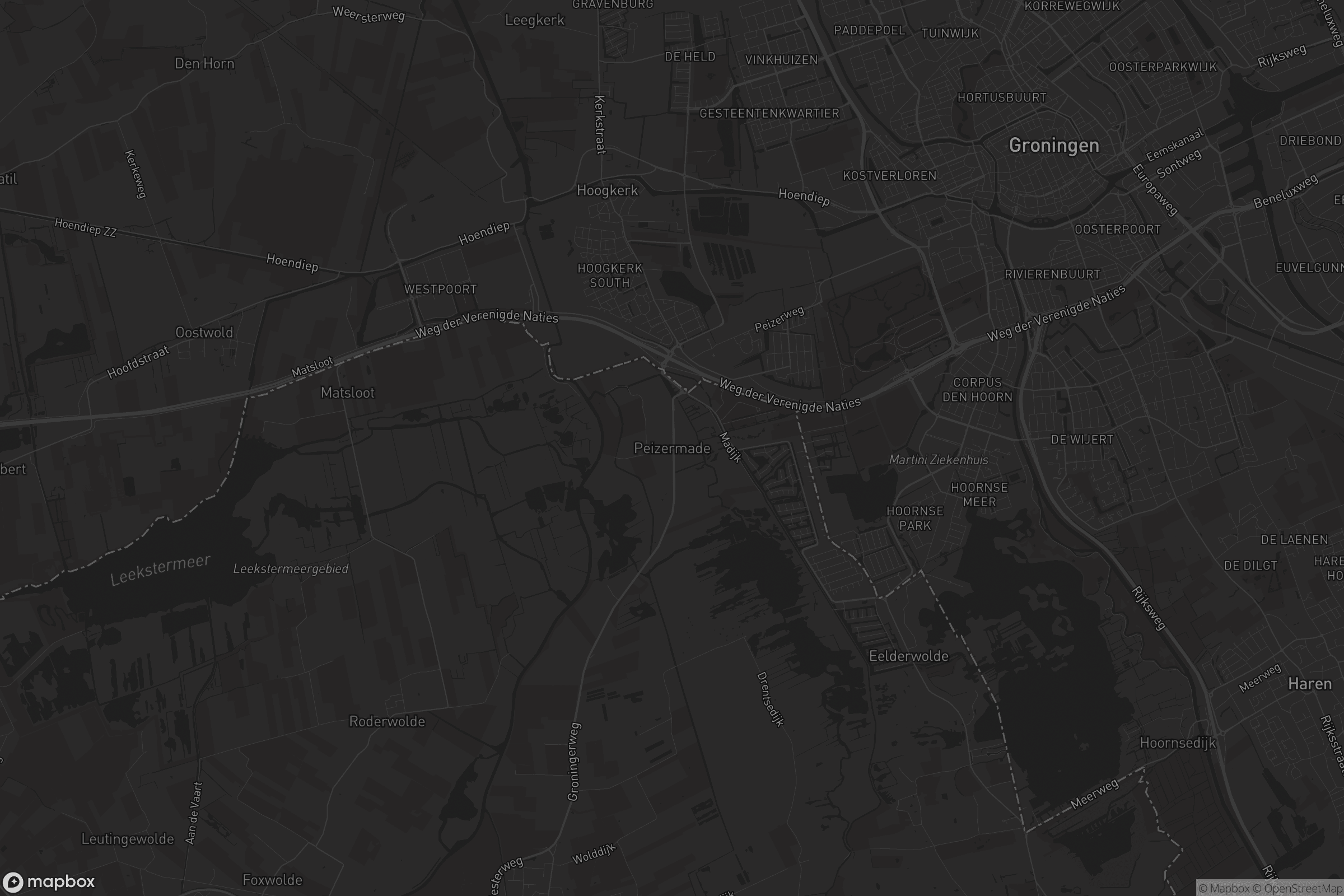 Kaart van Peizermade