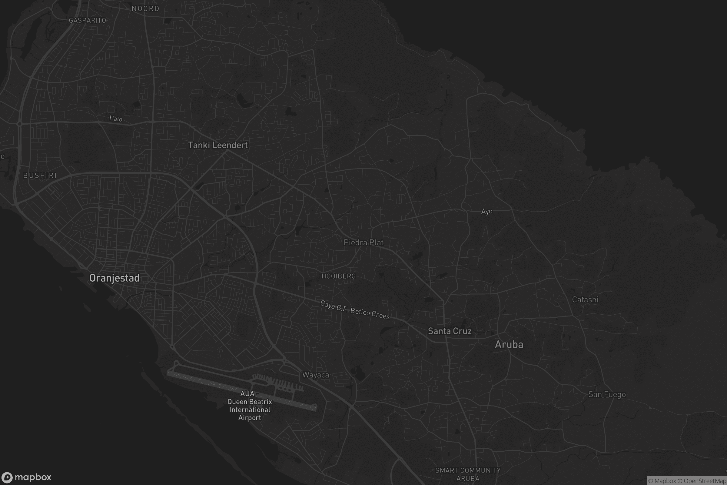 Kaart van Piedra Plat