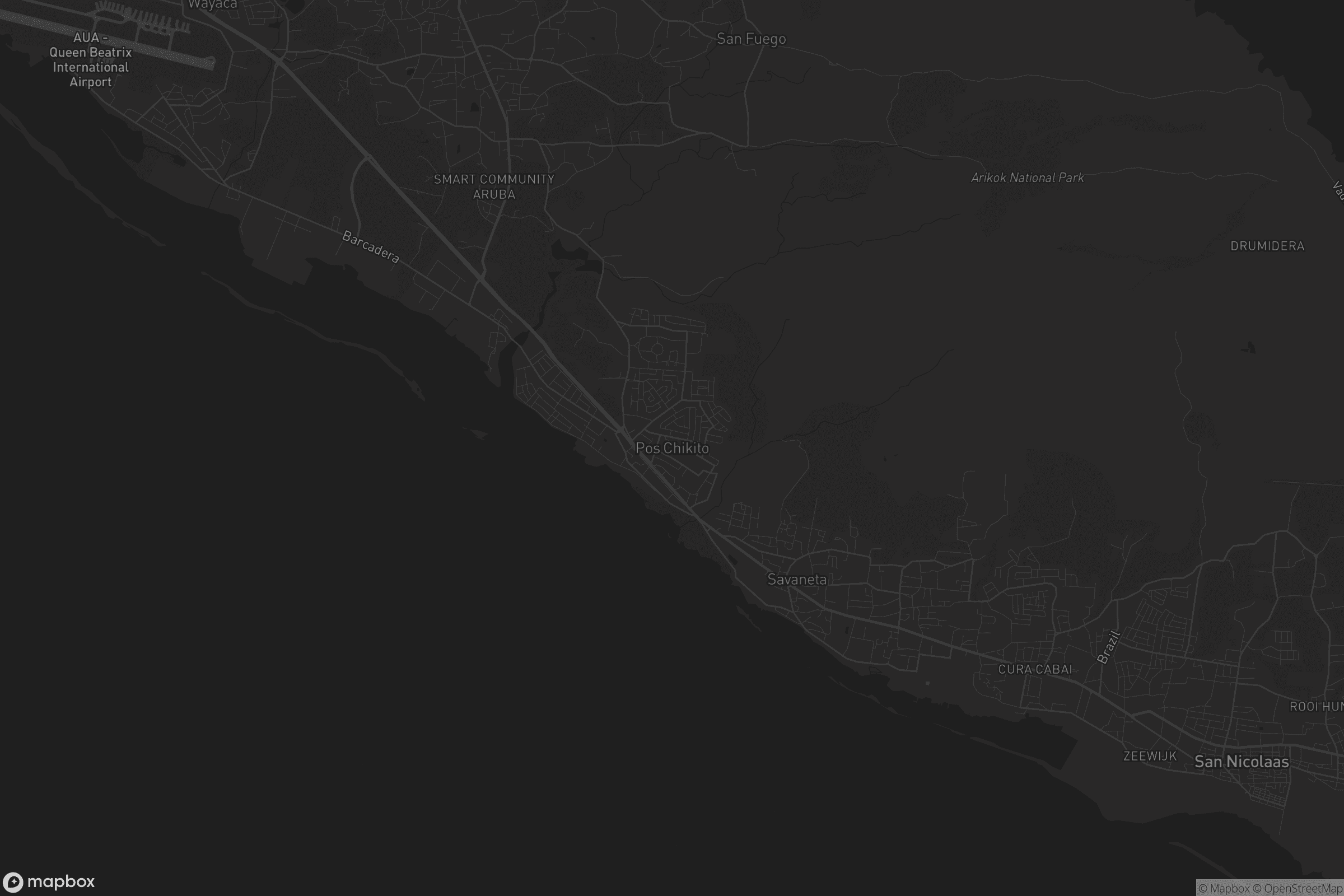 Kaart van Pos Chikito