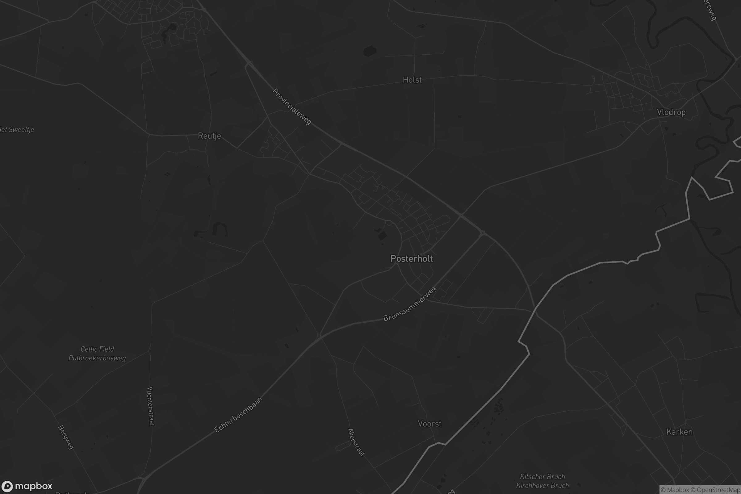 Kaart van Posterholt