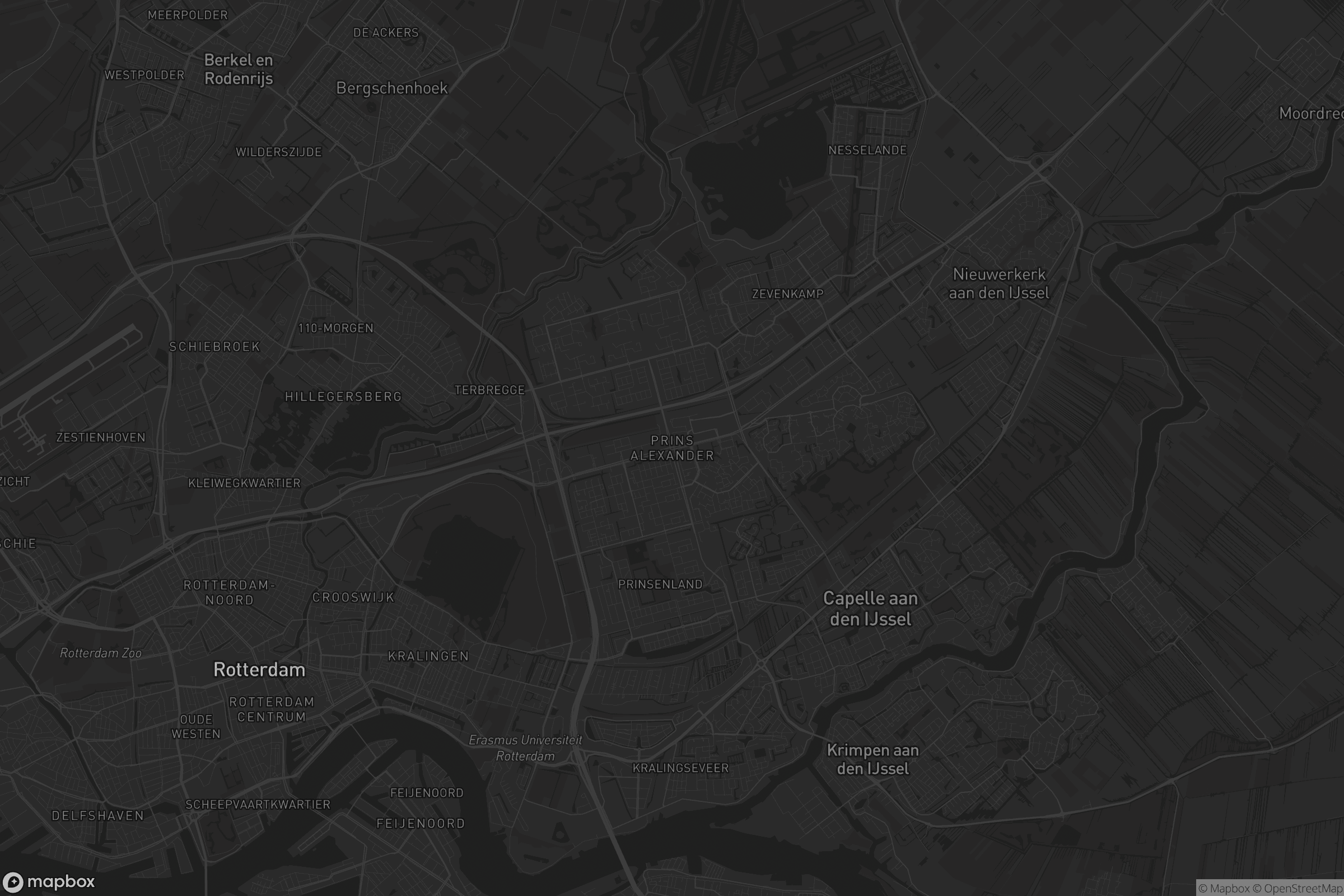 Kaart van Prins Alexander