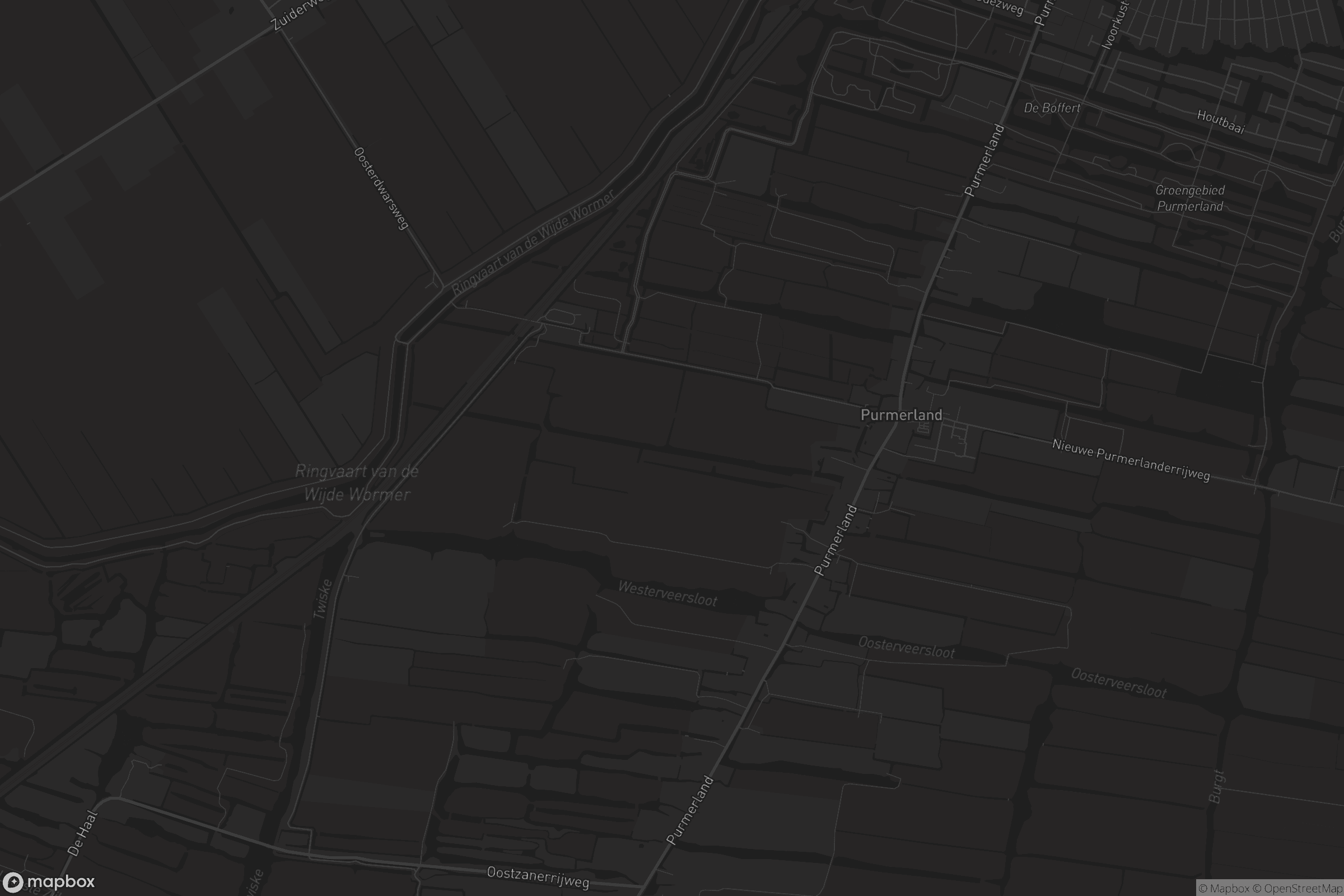 Kaart van Purmerland