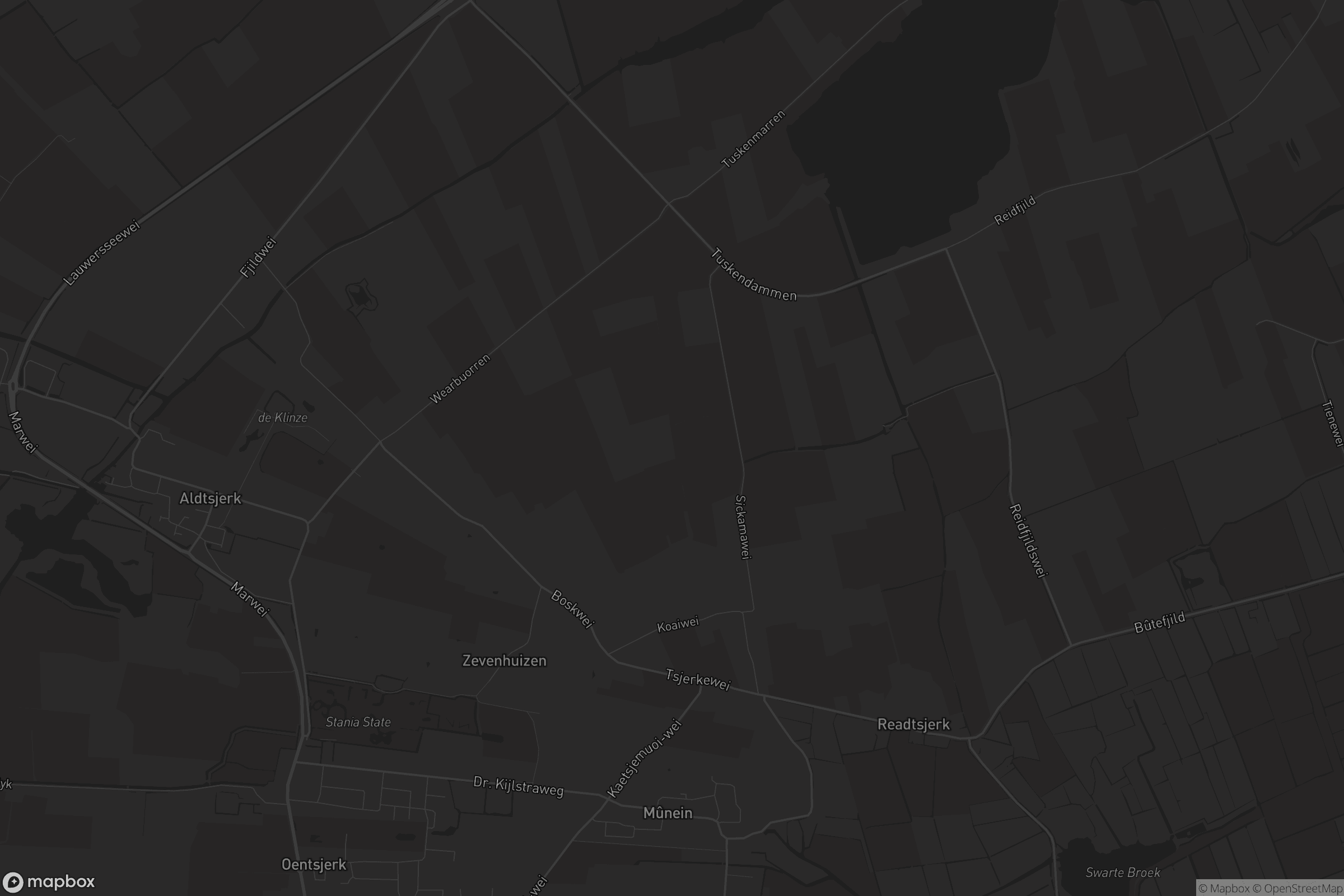 Kaart van Readtsjerk