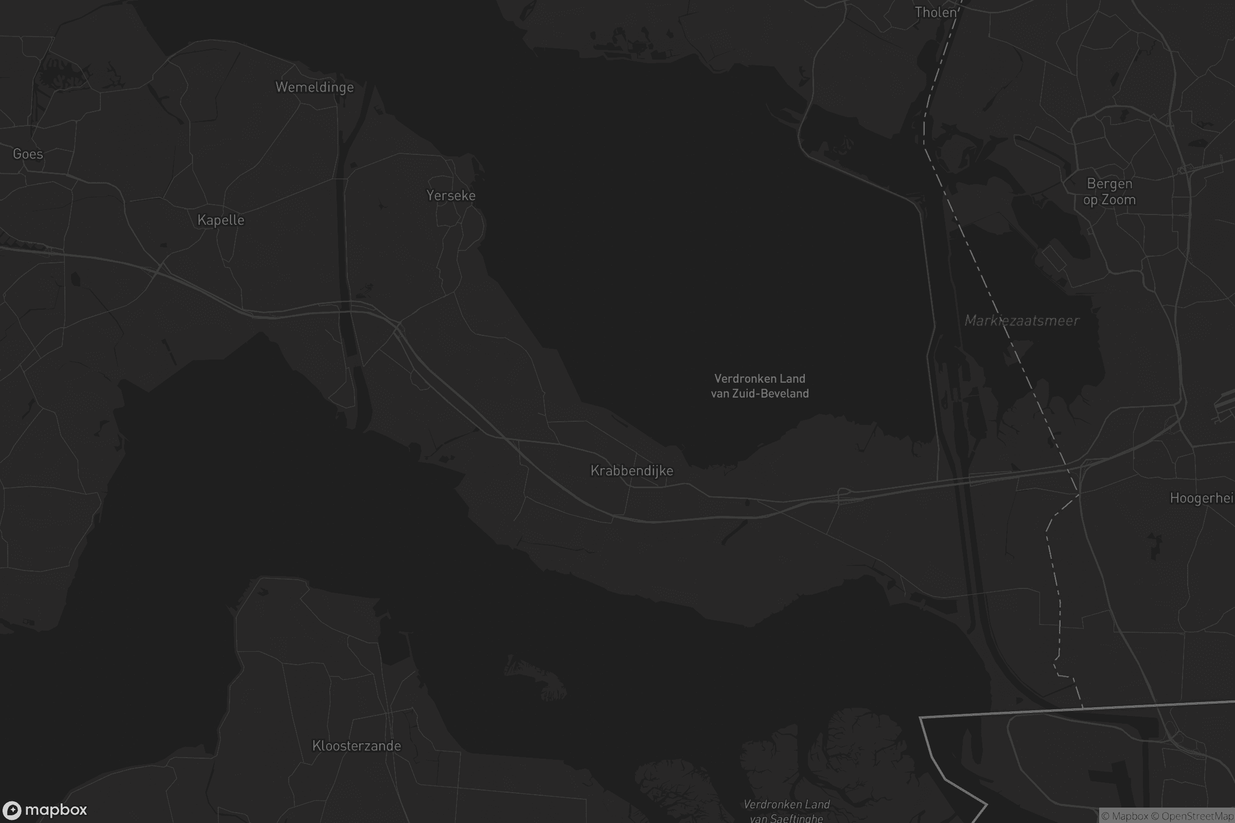 Kaart van Reimerswaal