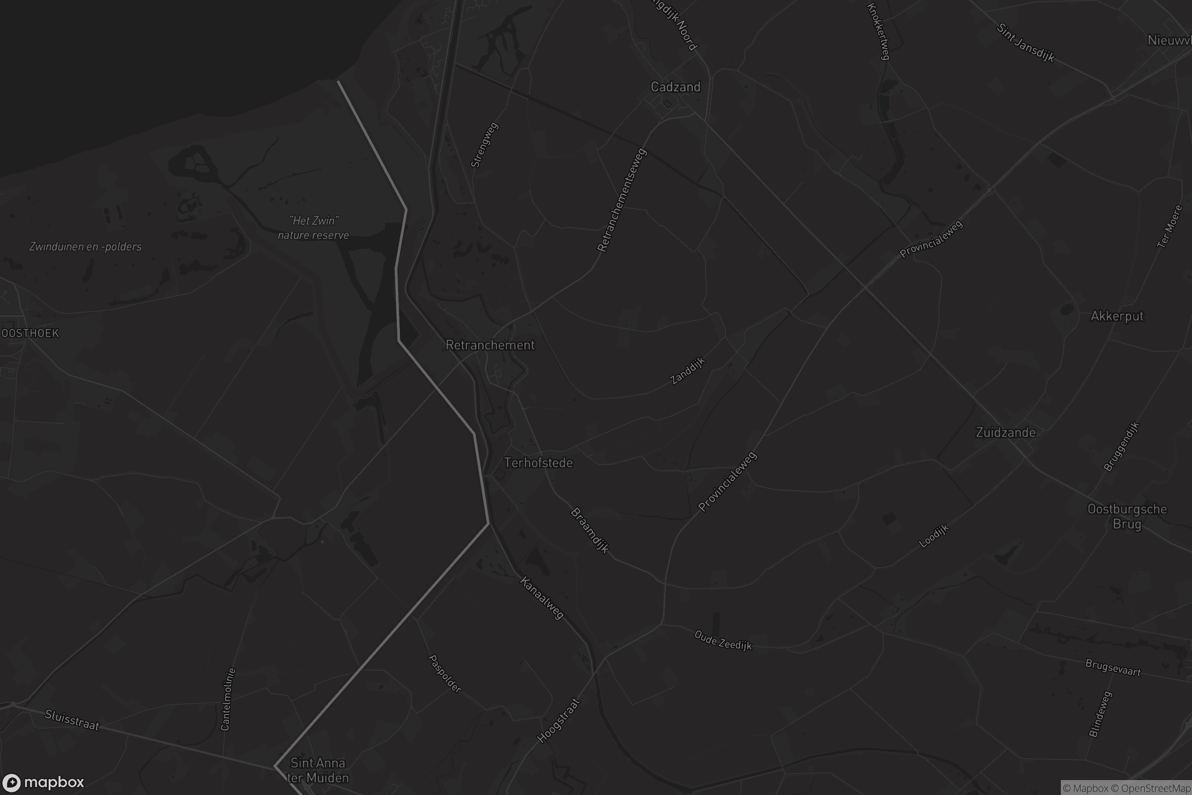 Kaart van Retranchement