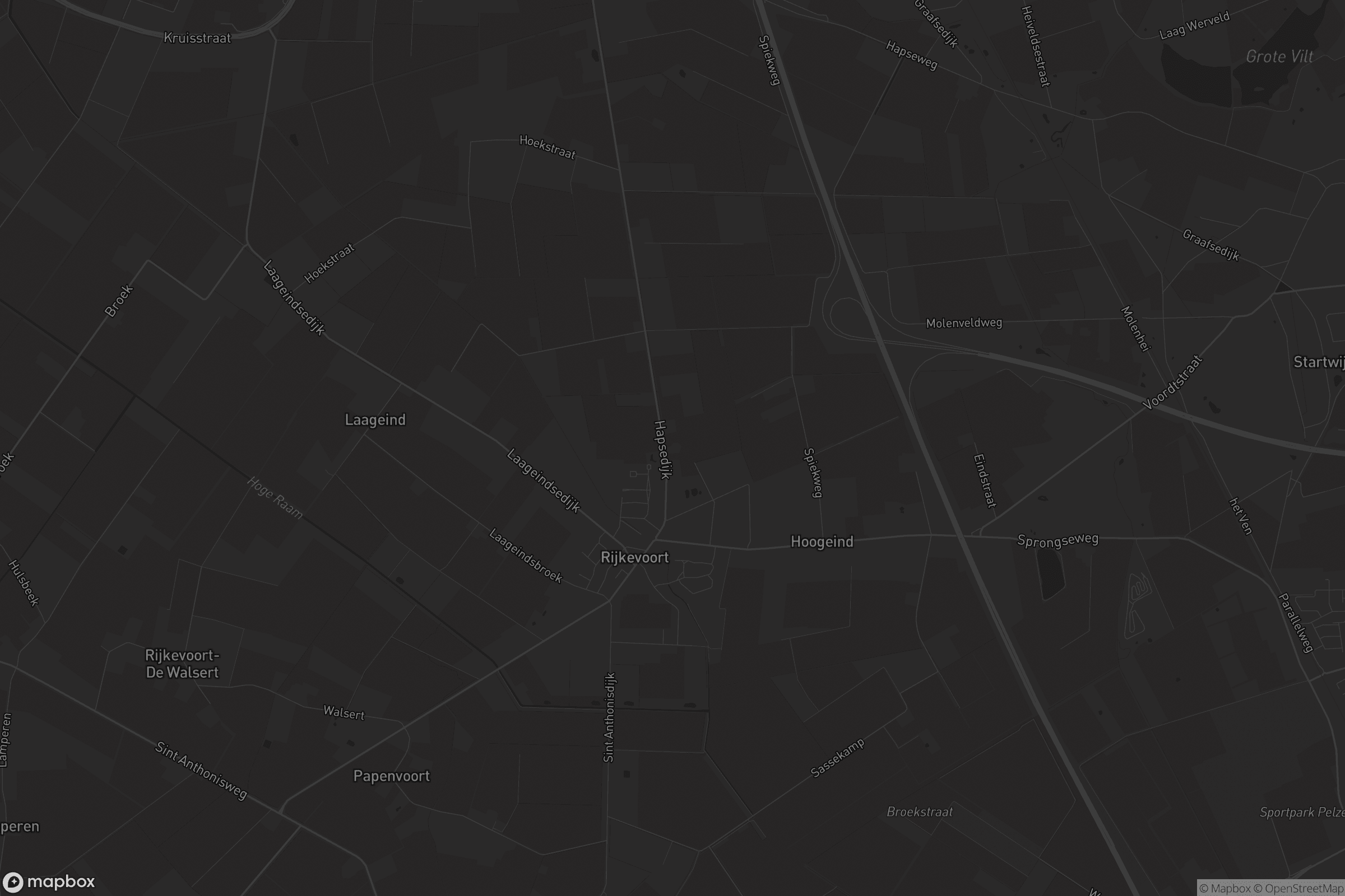 Kaart van Rijkevoort