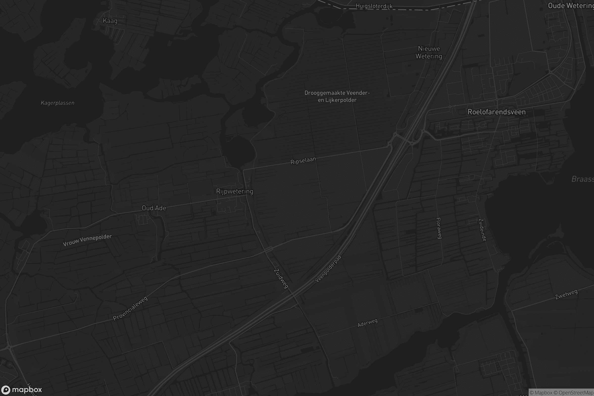 Kaart van Rijpwetering