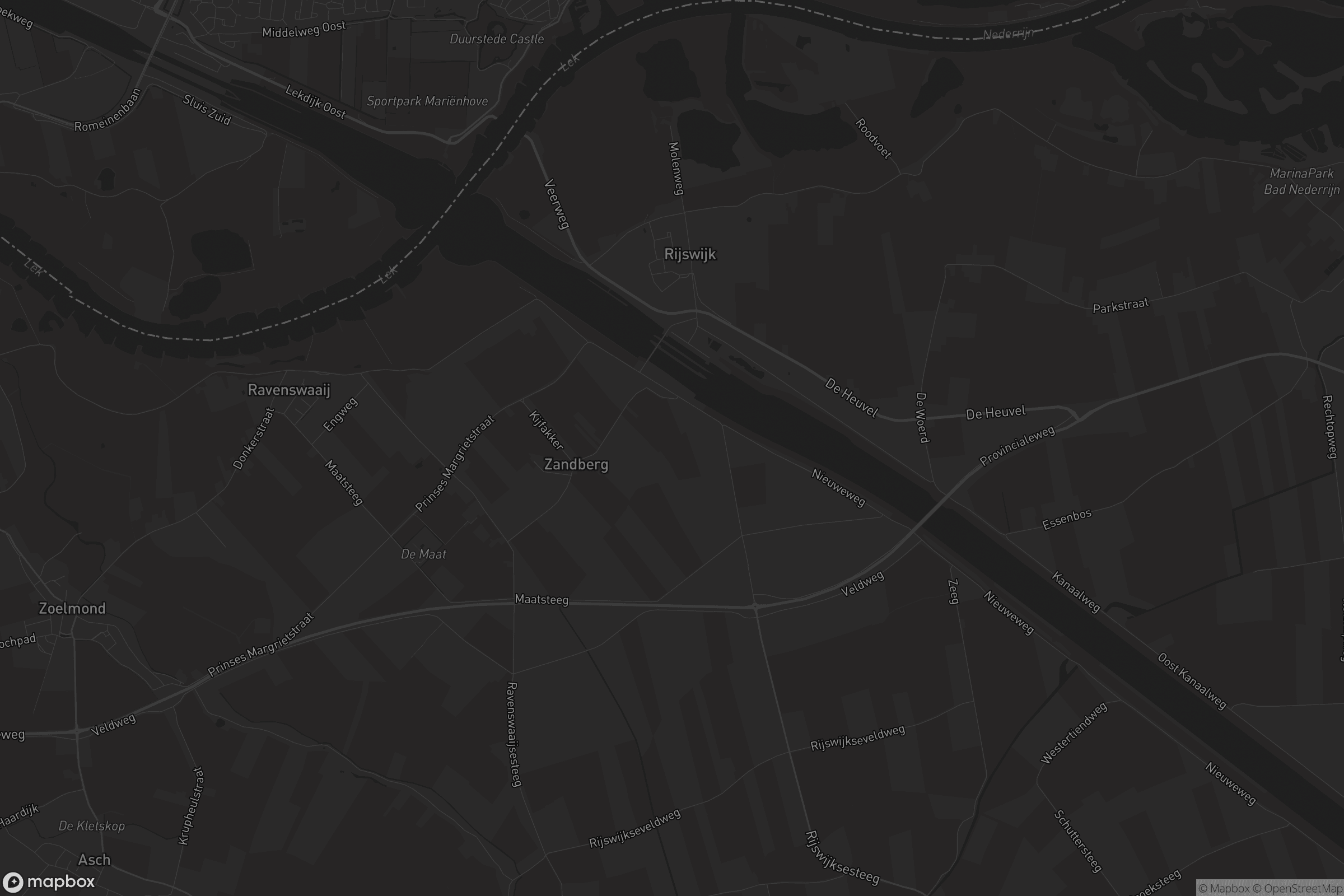 Kaart van Rijswijk (GLD)