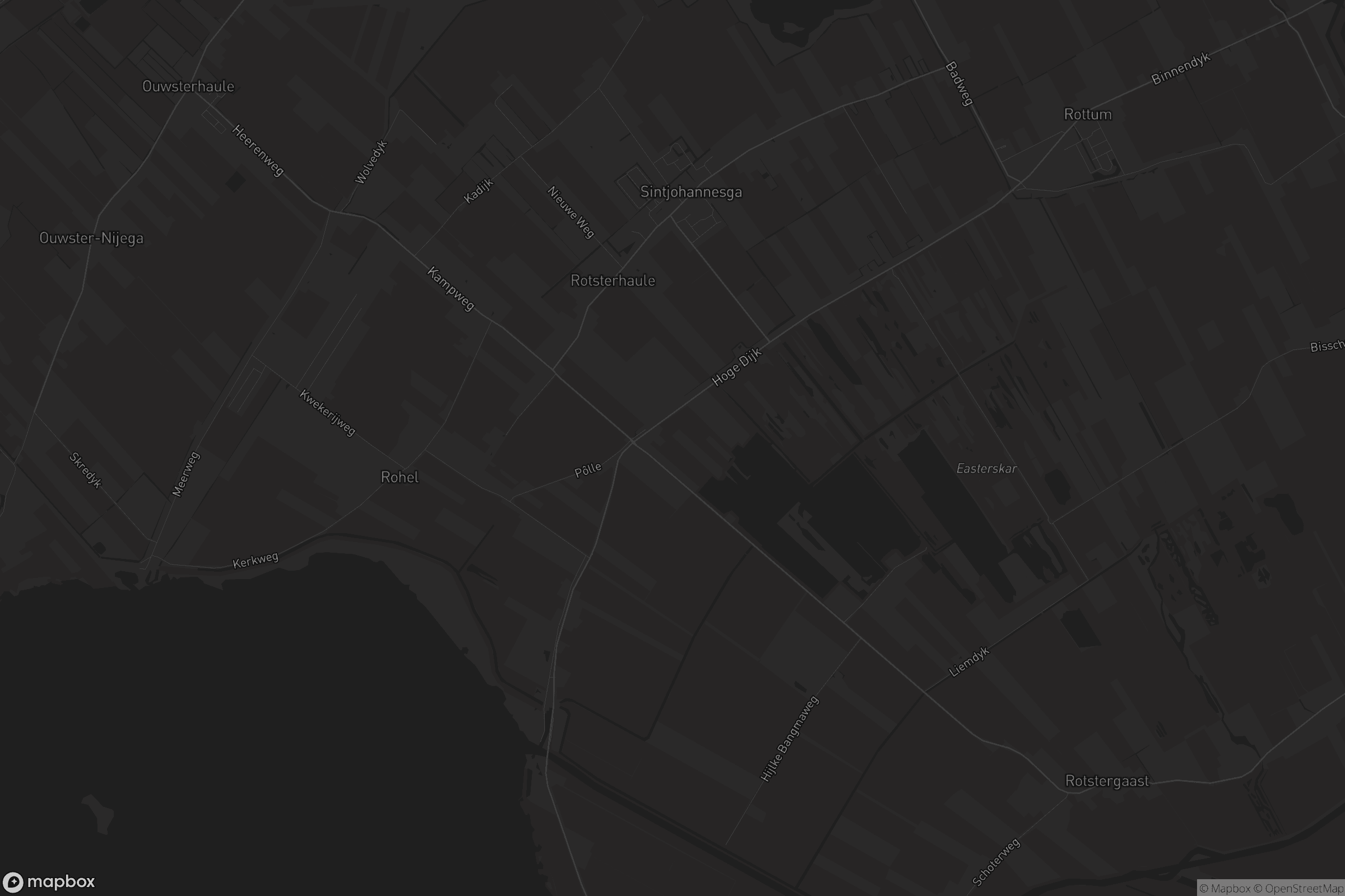 Kaart van Rotsterhaule