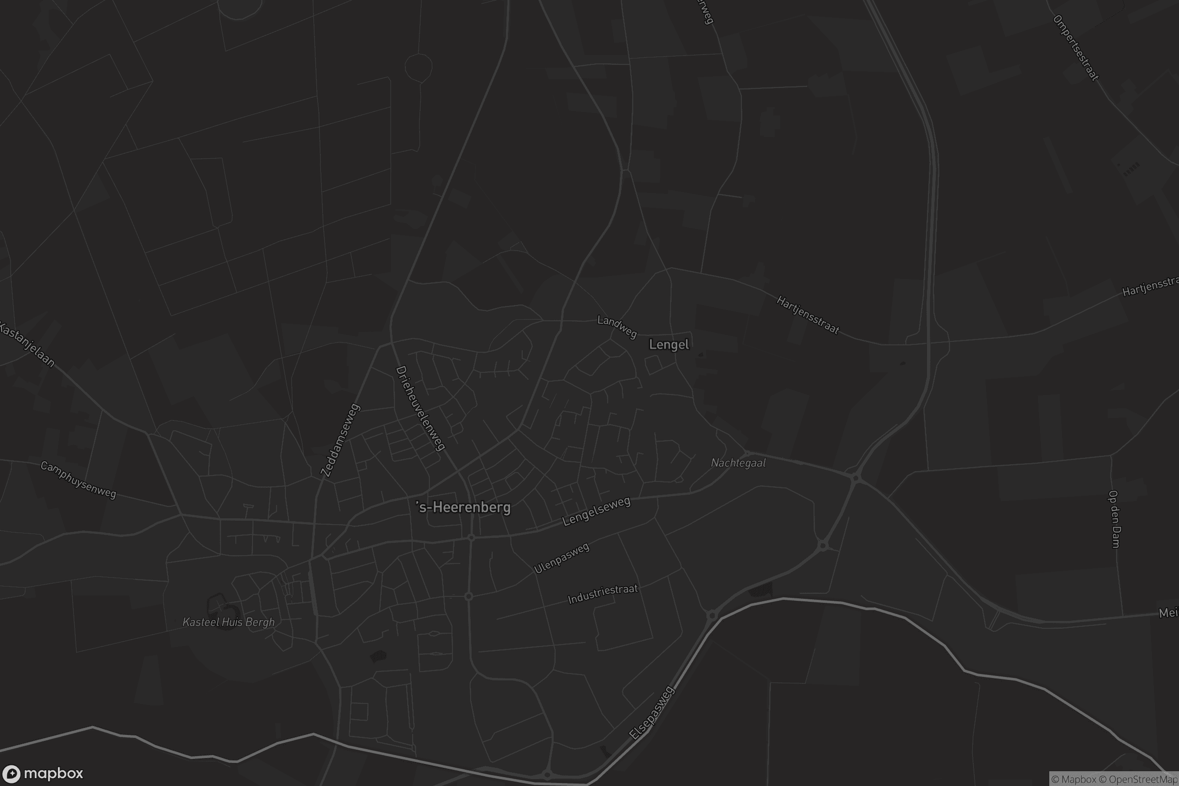 Kaart van 's-Heerenberg