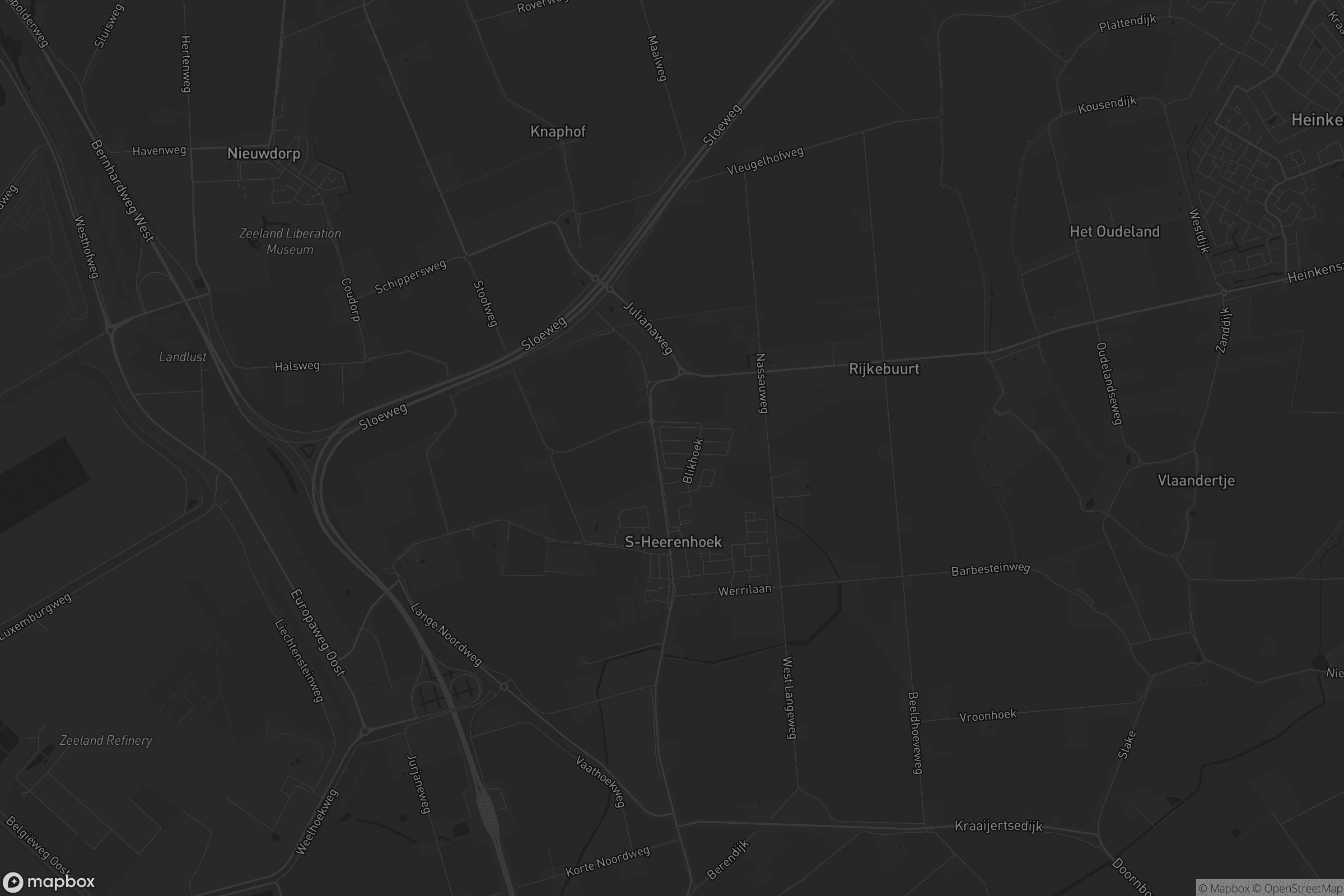 Kaart van 's-Heerenhoek