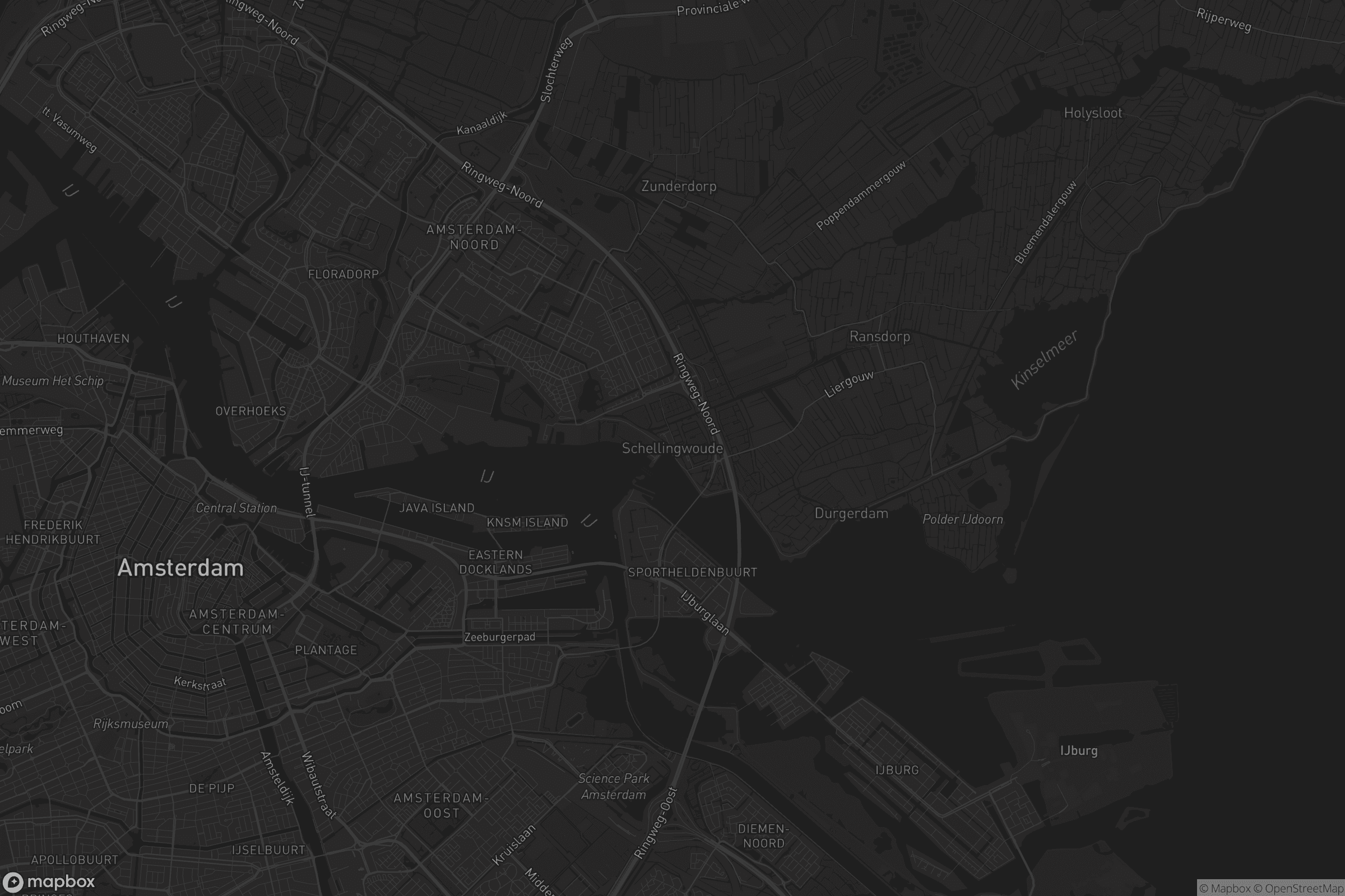 Kaart van Schellingwoude