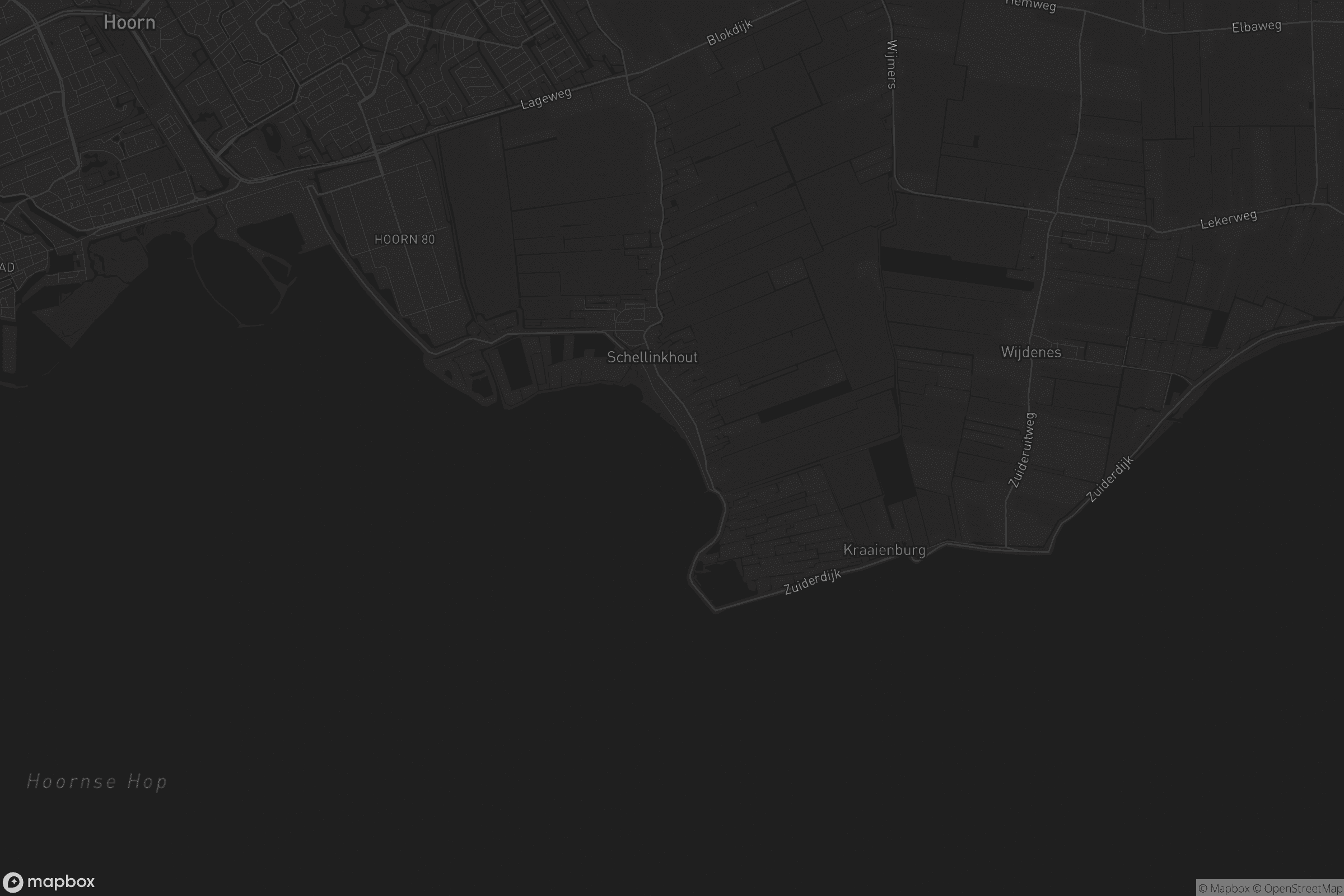 Kaart van Schellinkhout