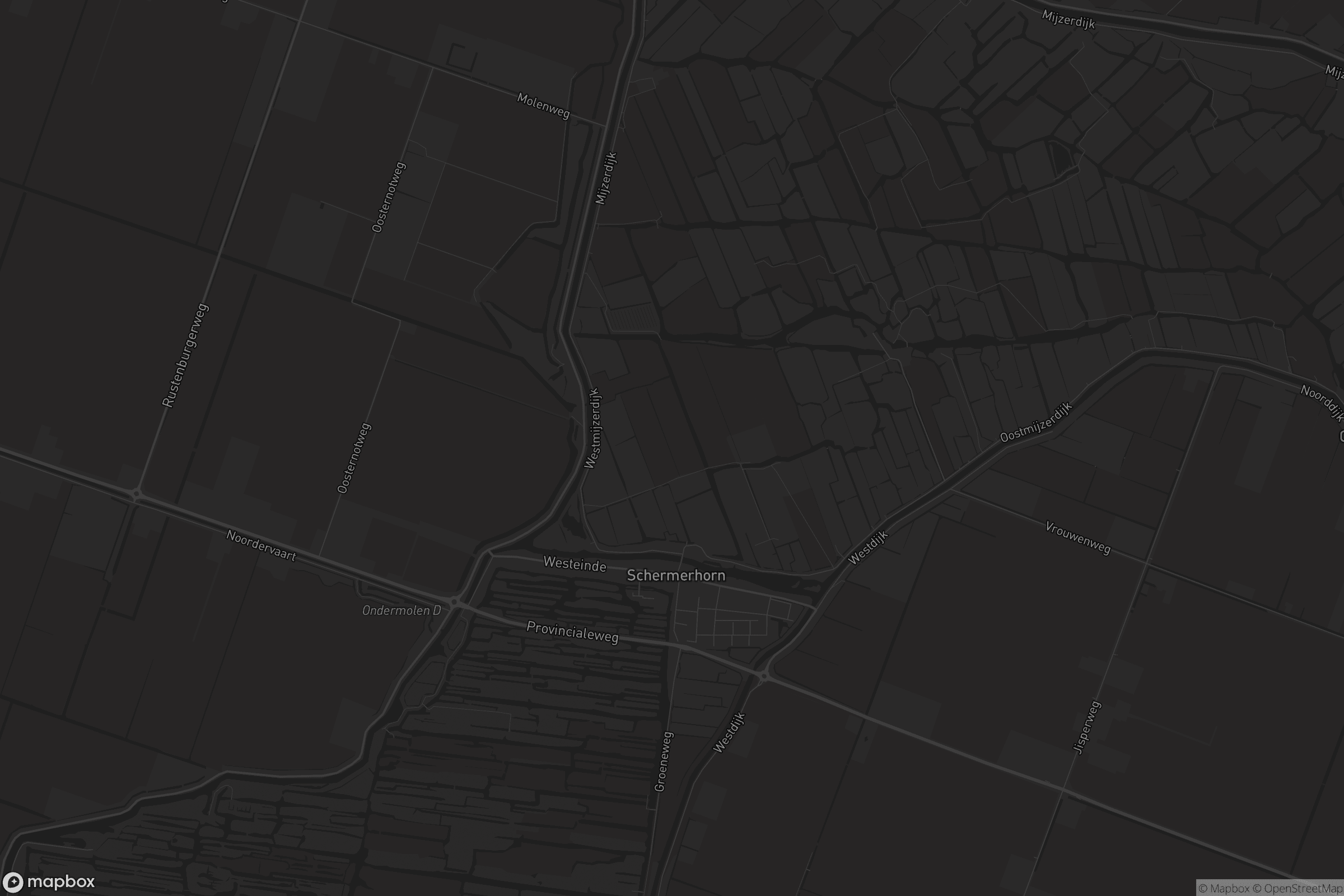 Kaart van Schermerhorn