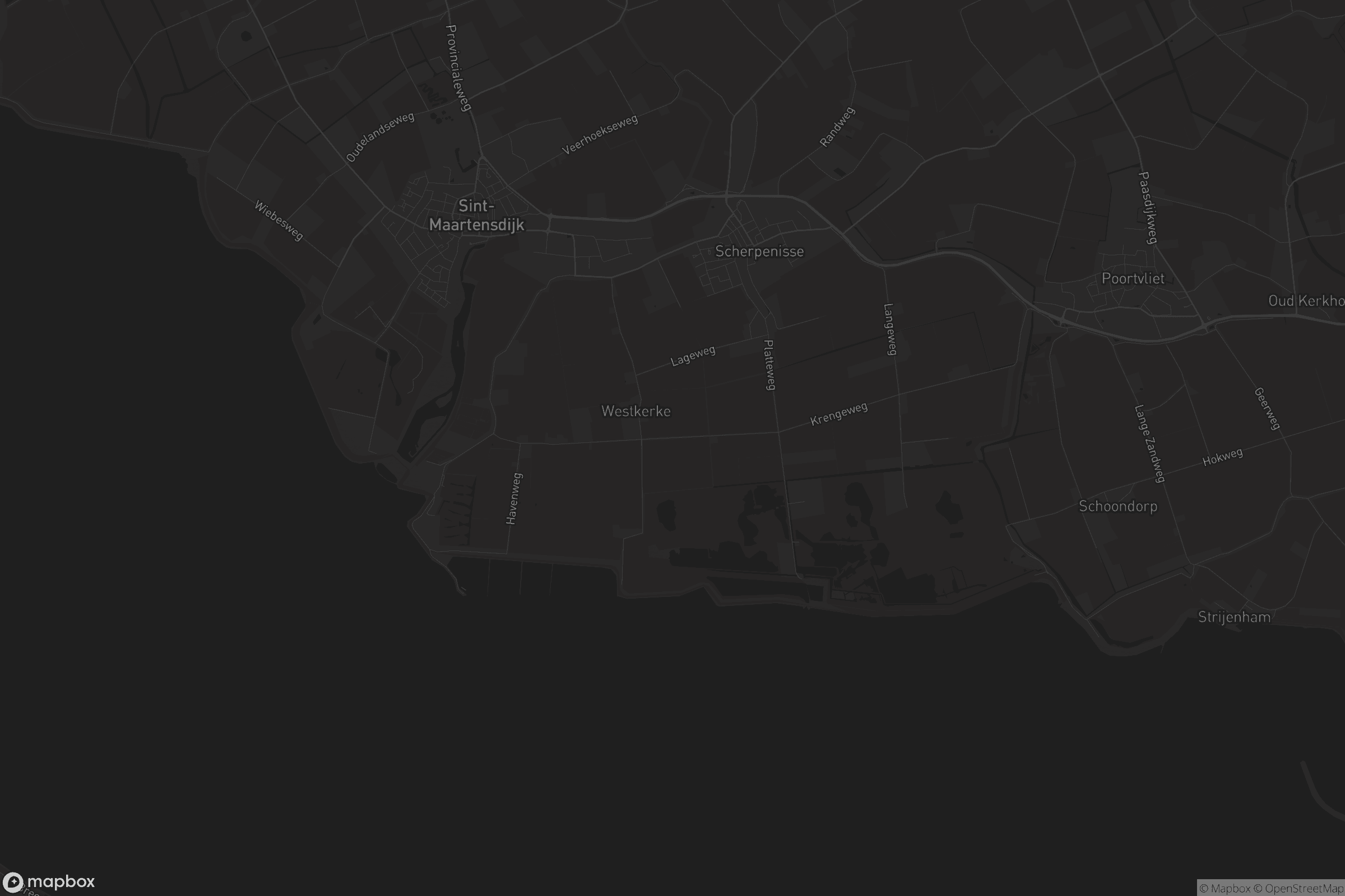 Kaart van Scherpenisse