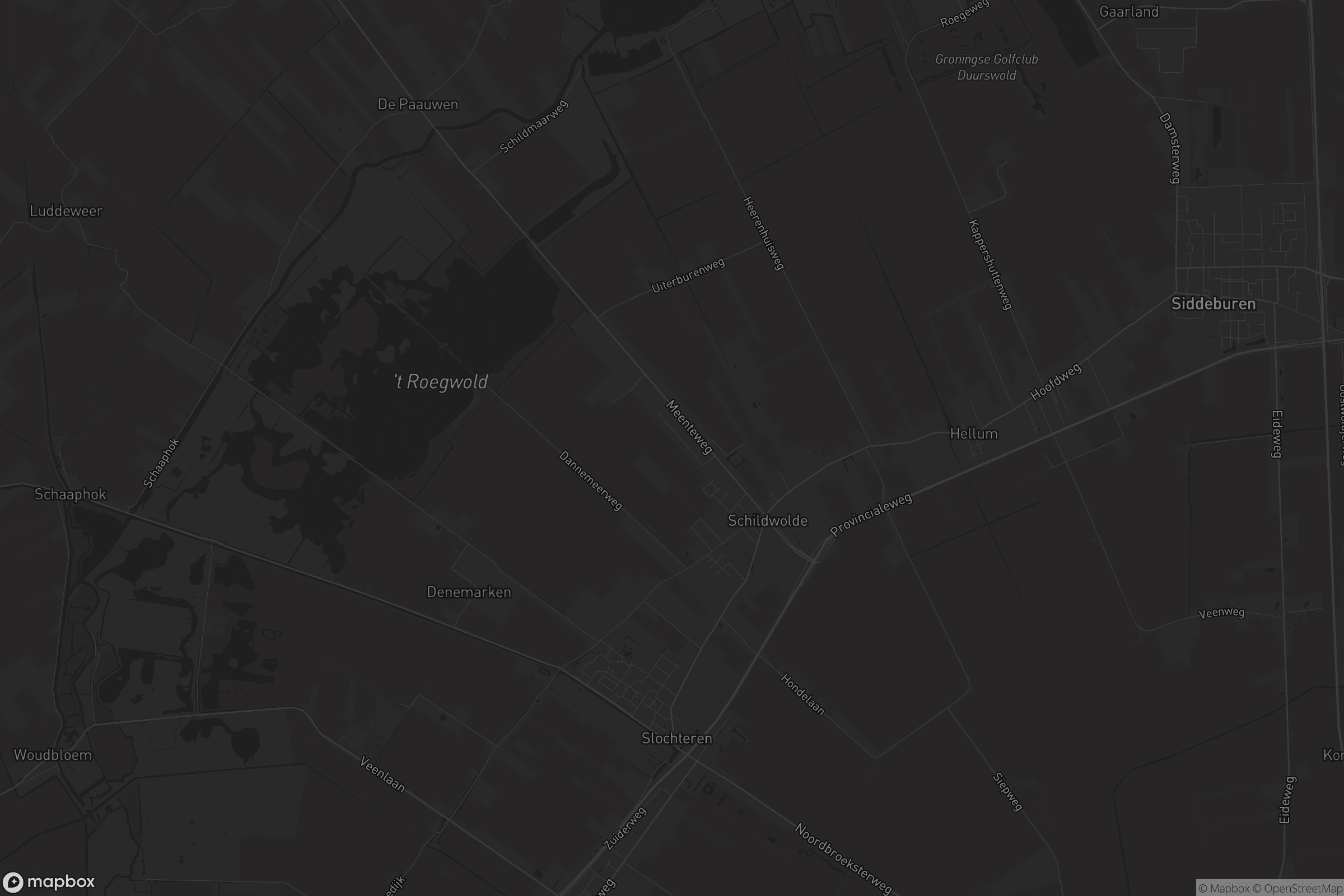 Kaart van Schildwolde