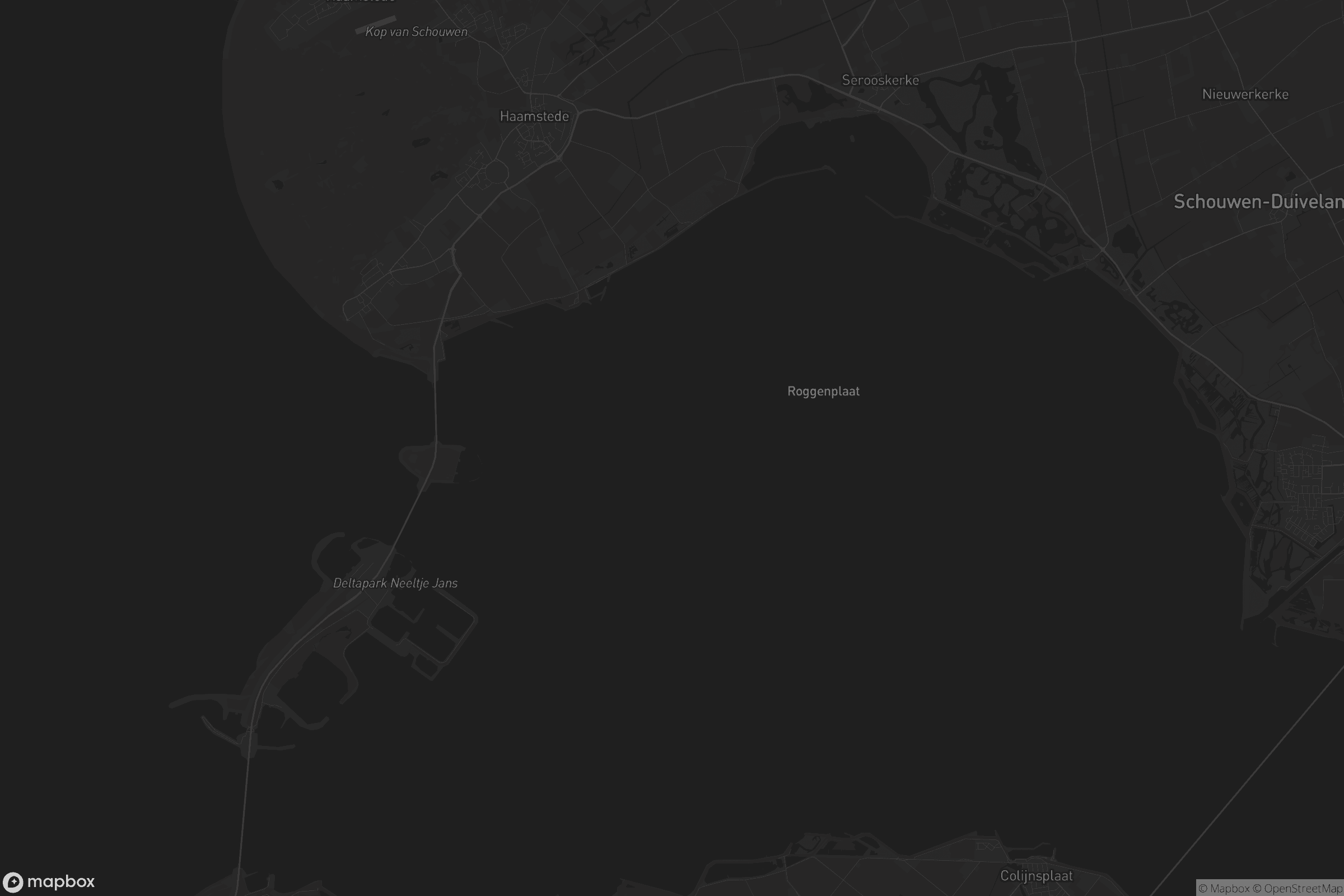 Kaart van Serooskerke