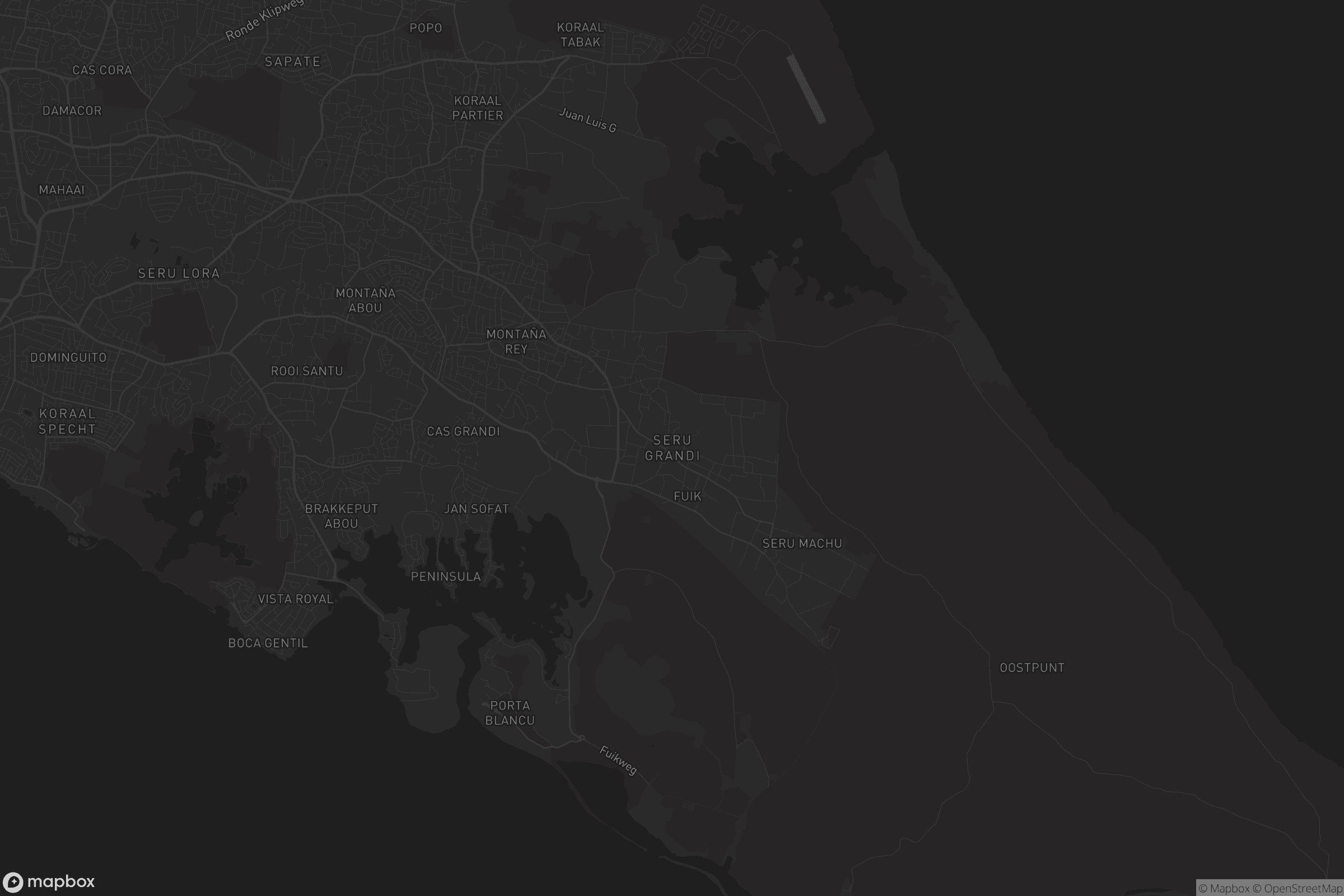 Kaart van Seru Grandi