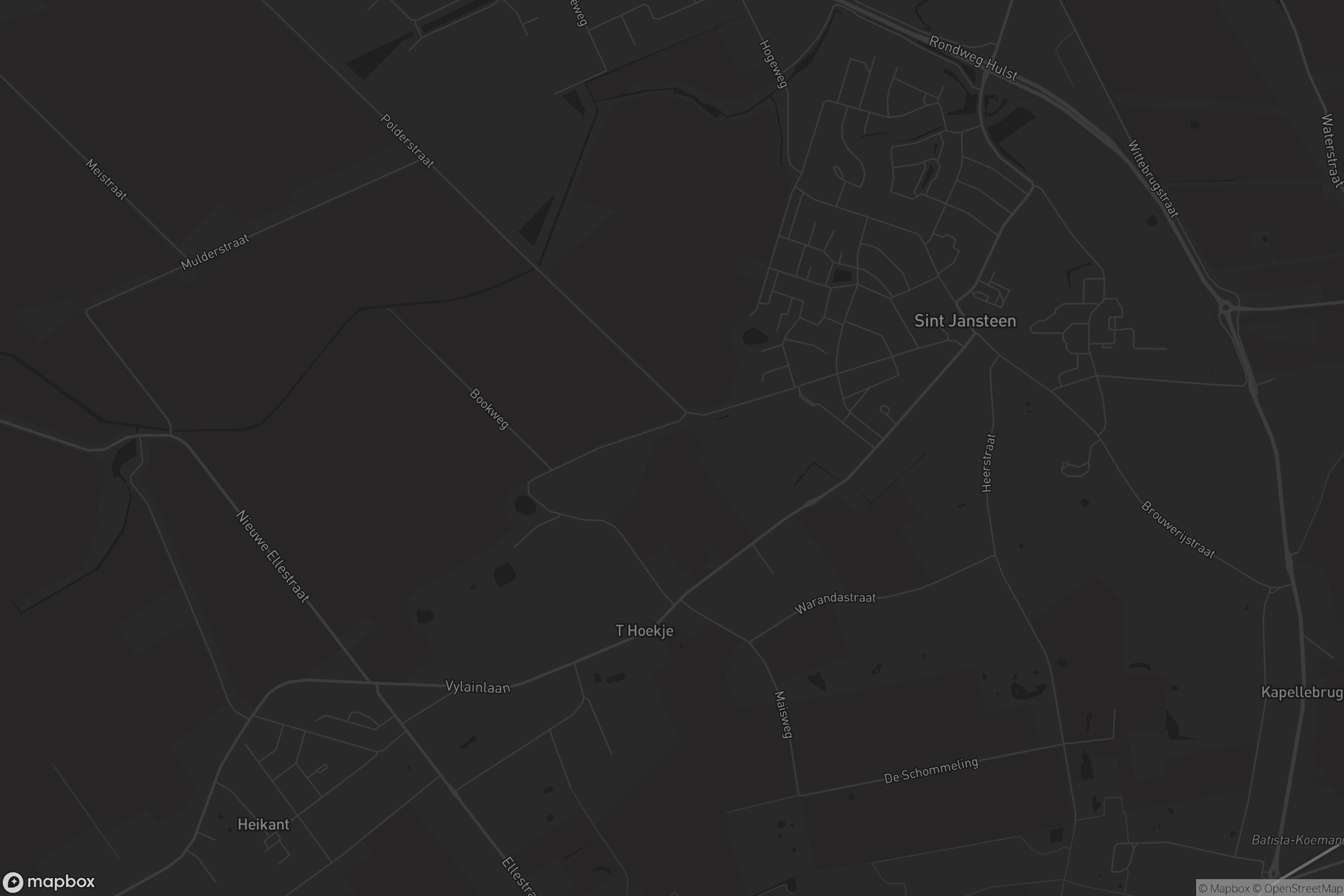 Kaart van Sint Jansteen