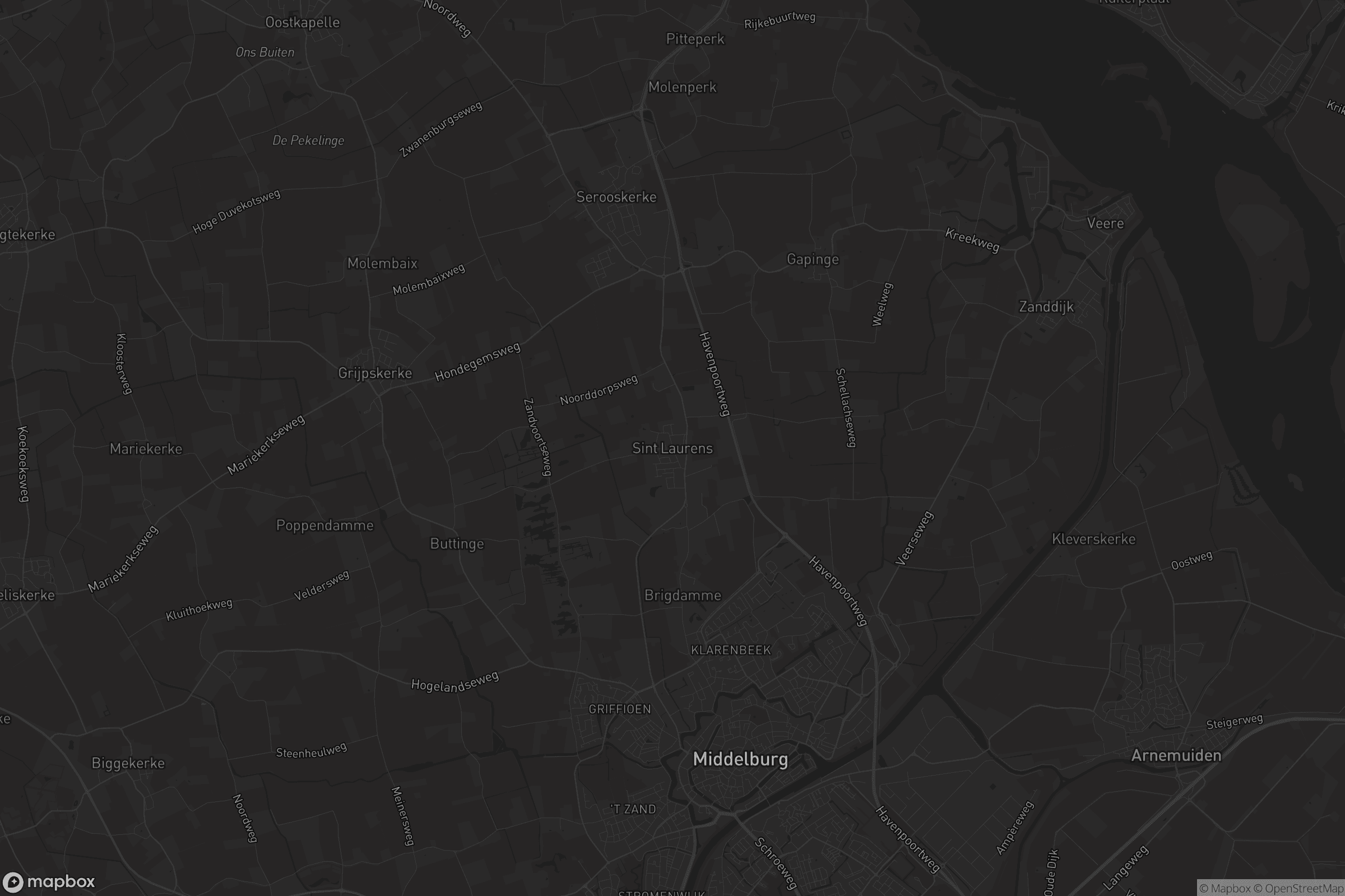 Kaart van Sint Laurens