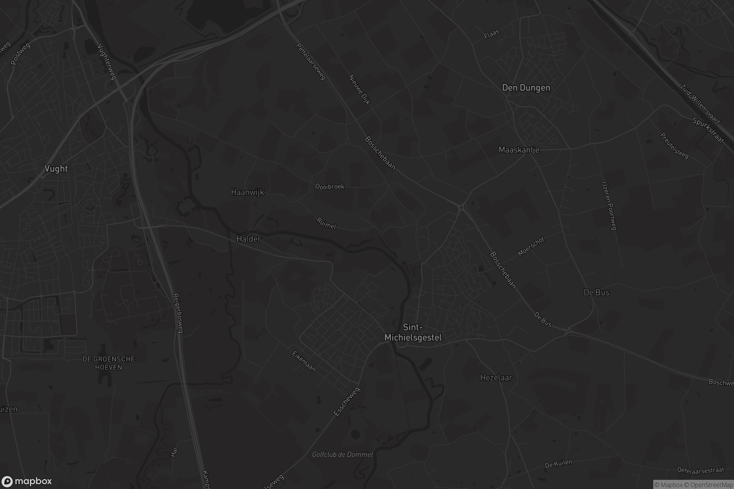 Kaart van Sint-Michielsgestel