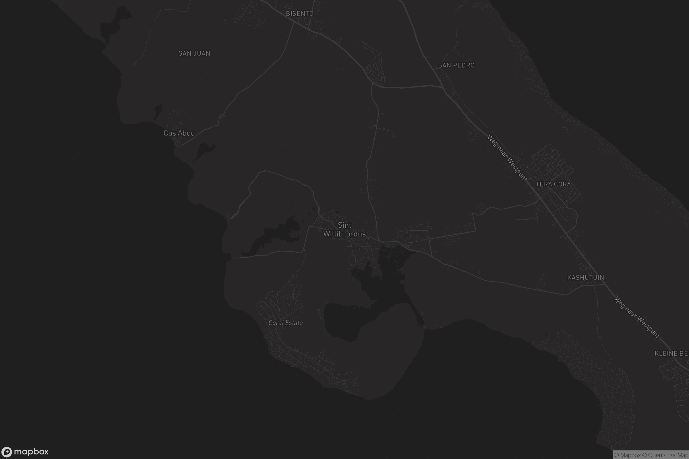 Kaart van Sint Willibrordus