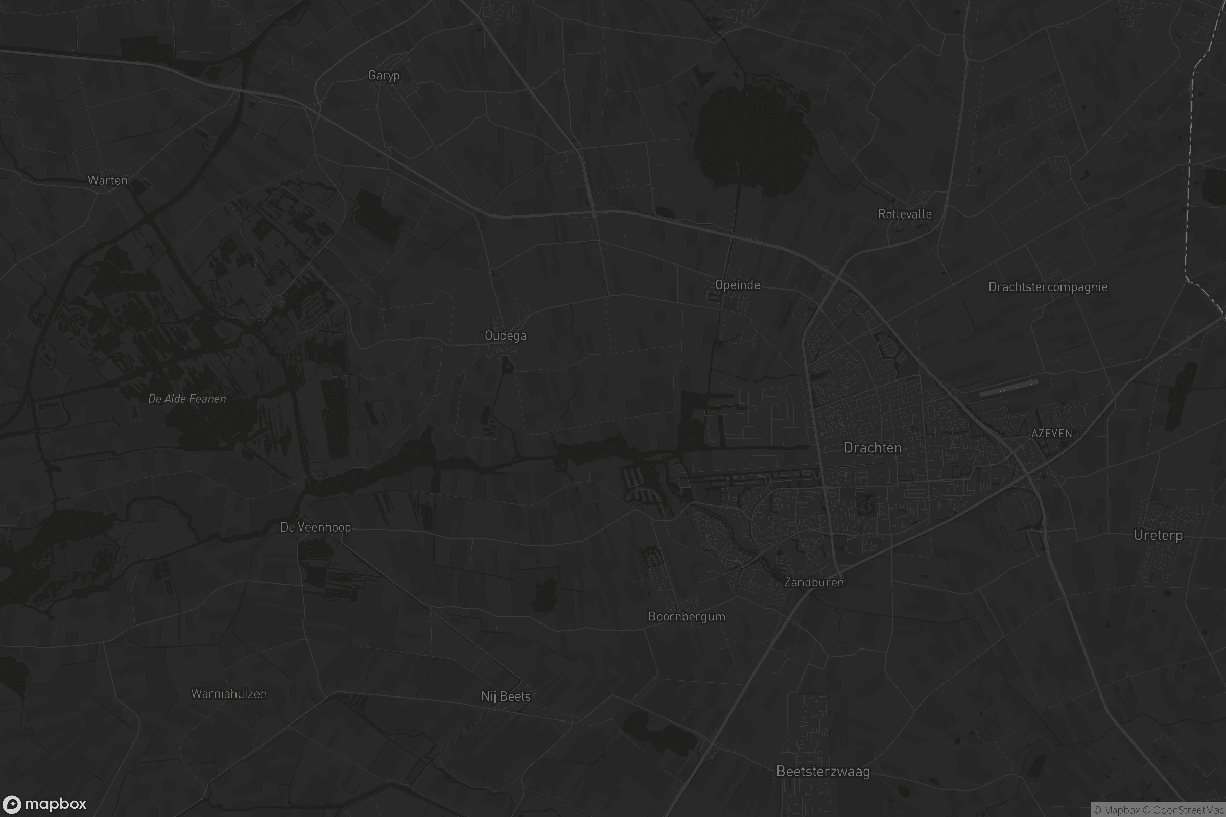 Kaart van Smallingerland