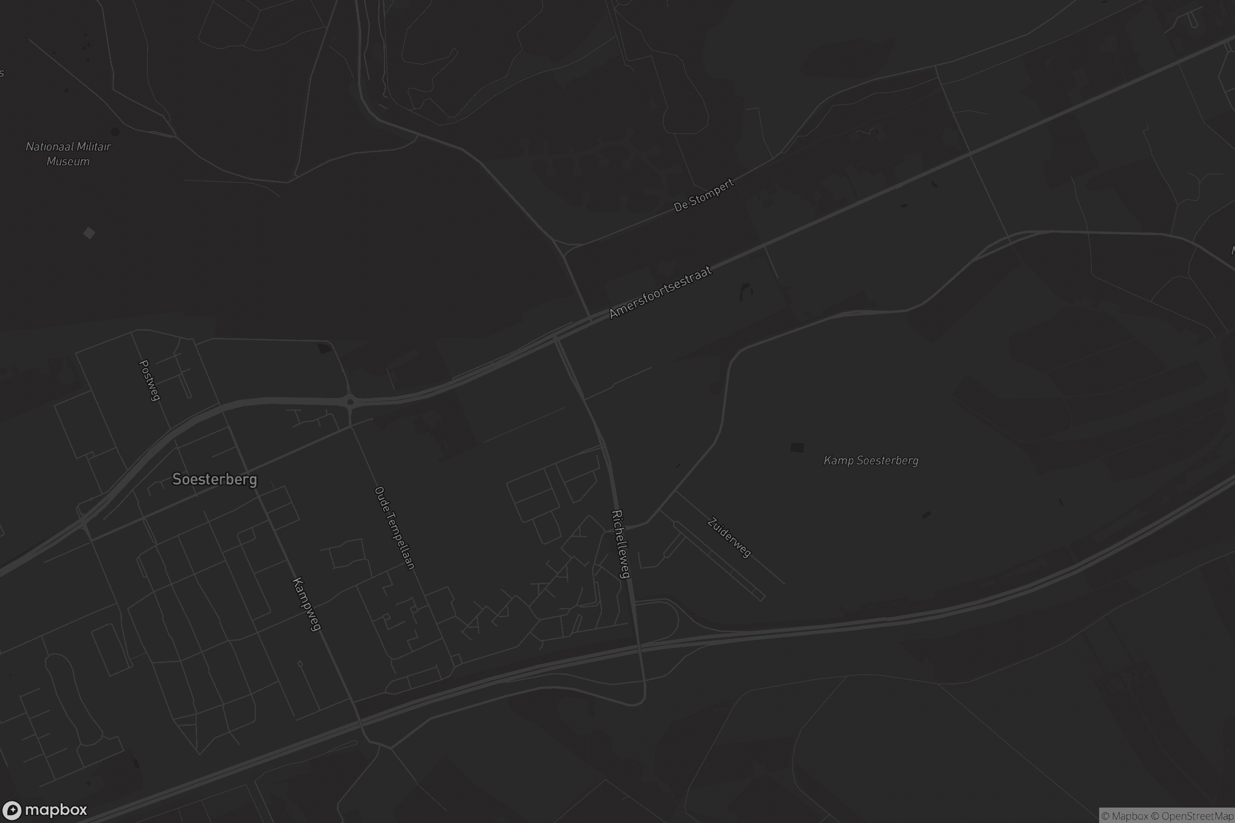 Kaart van Soesterberg