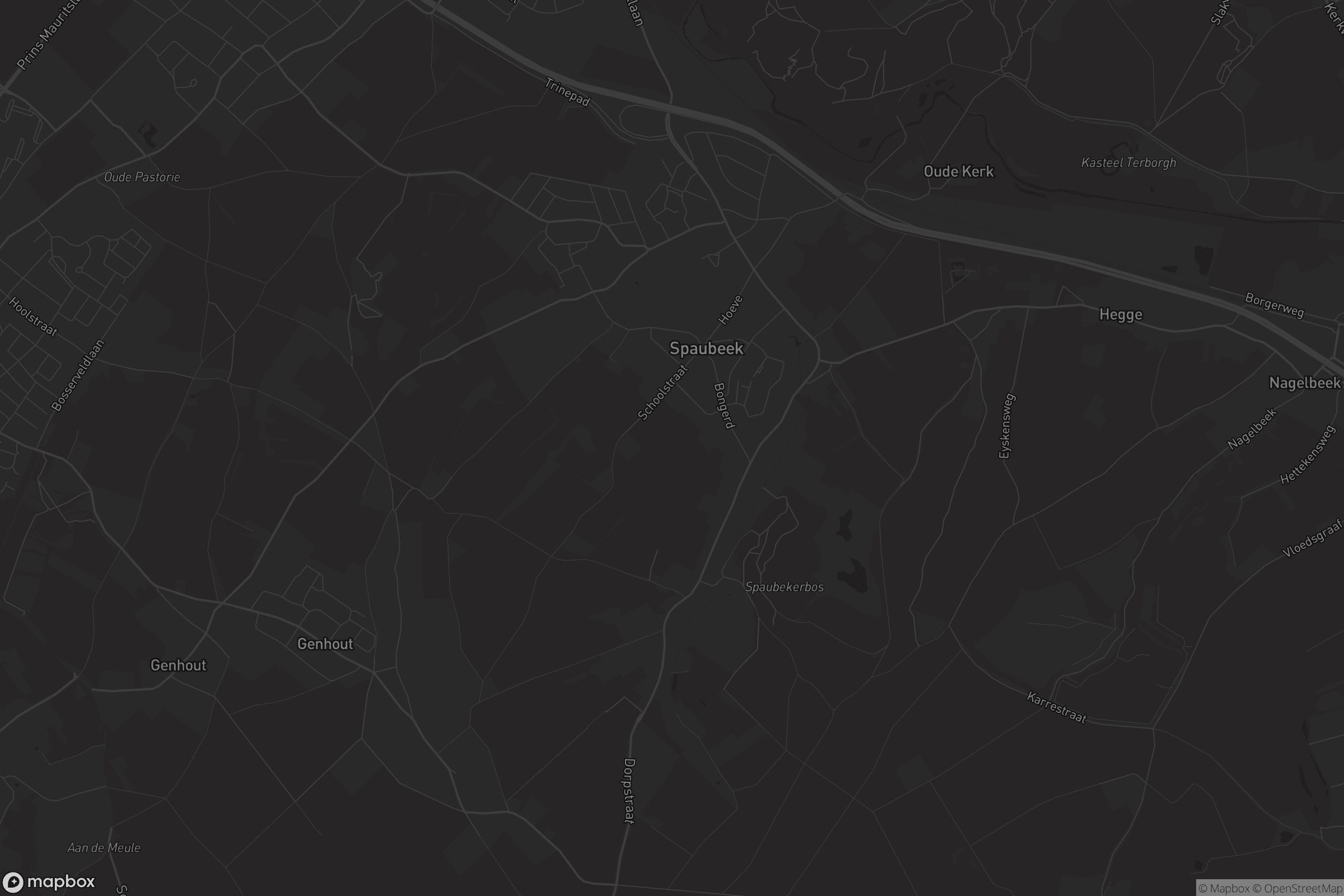 Kaart van Spaubeek