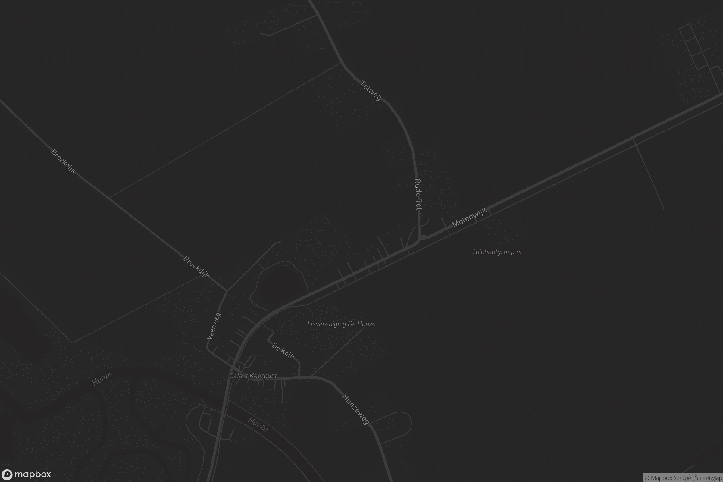 Kaart van Spijkerboor