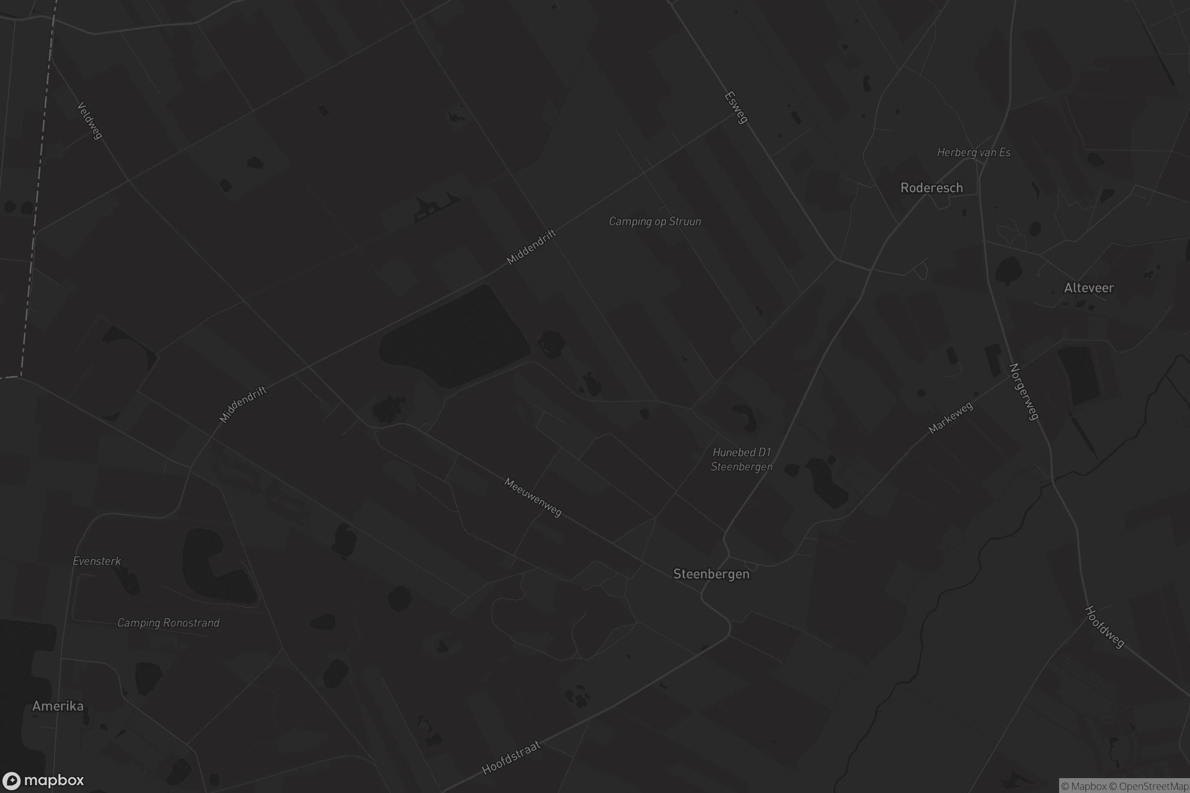 Kaart van Steenbergen