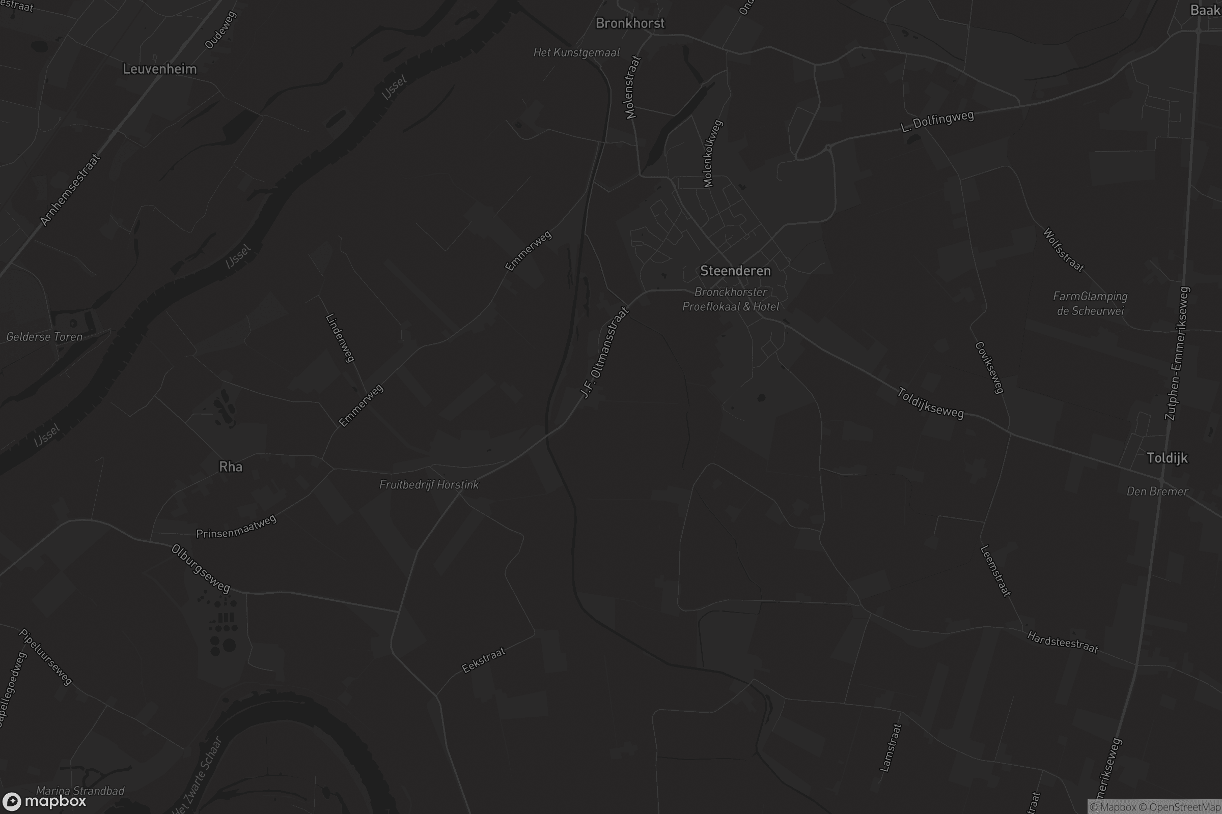 Kaart van Steenderen