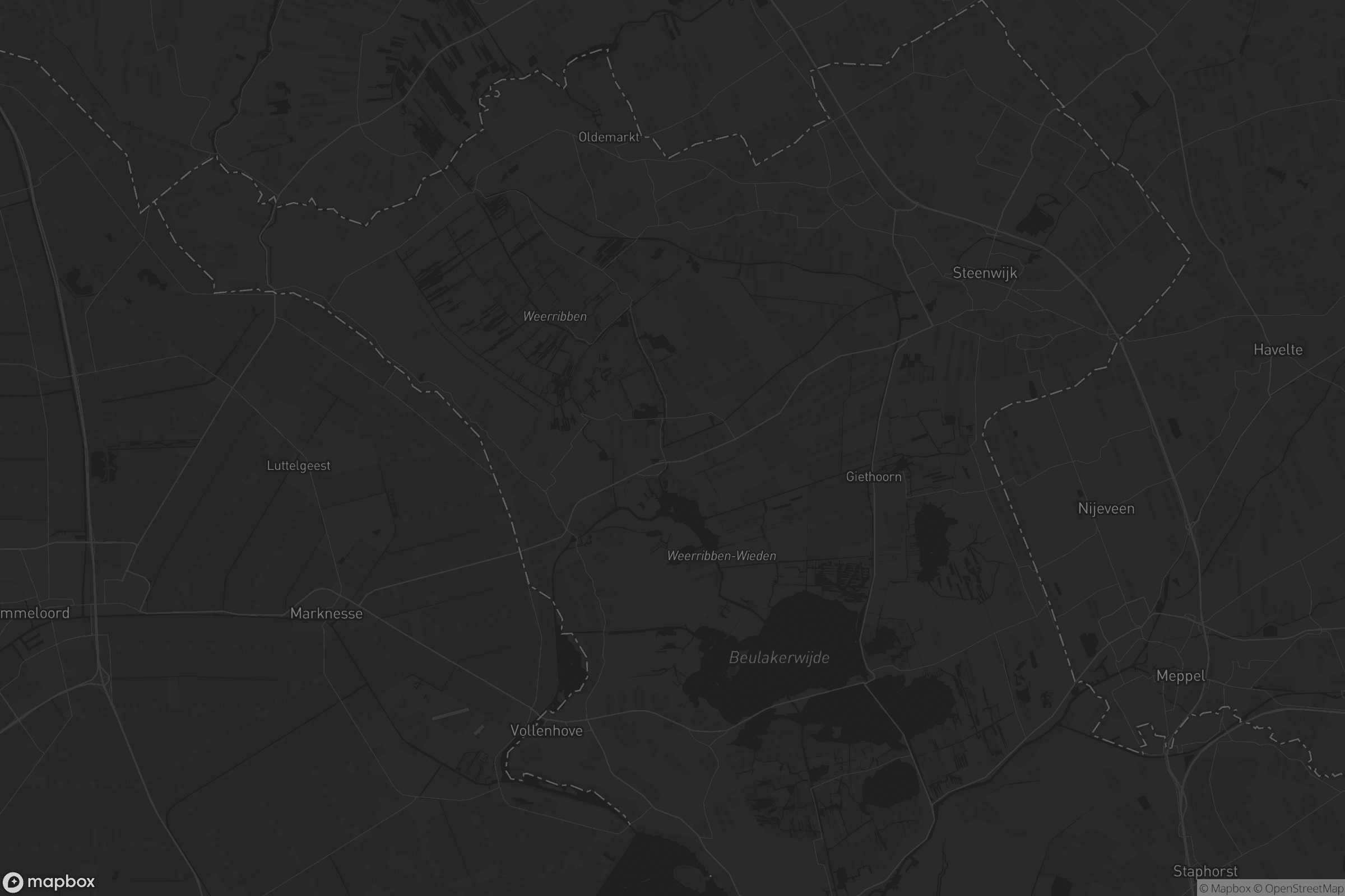 Kaart van Steenwijkerland