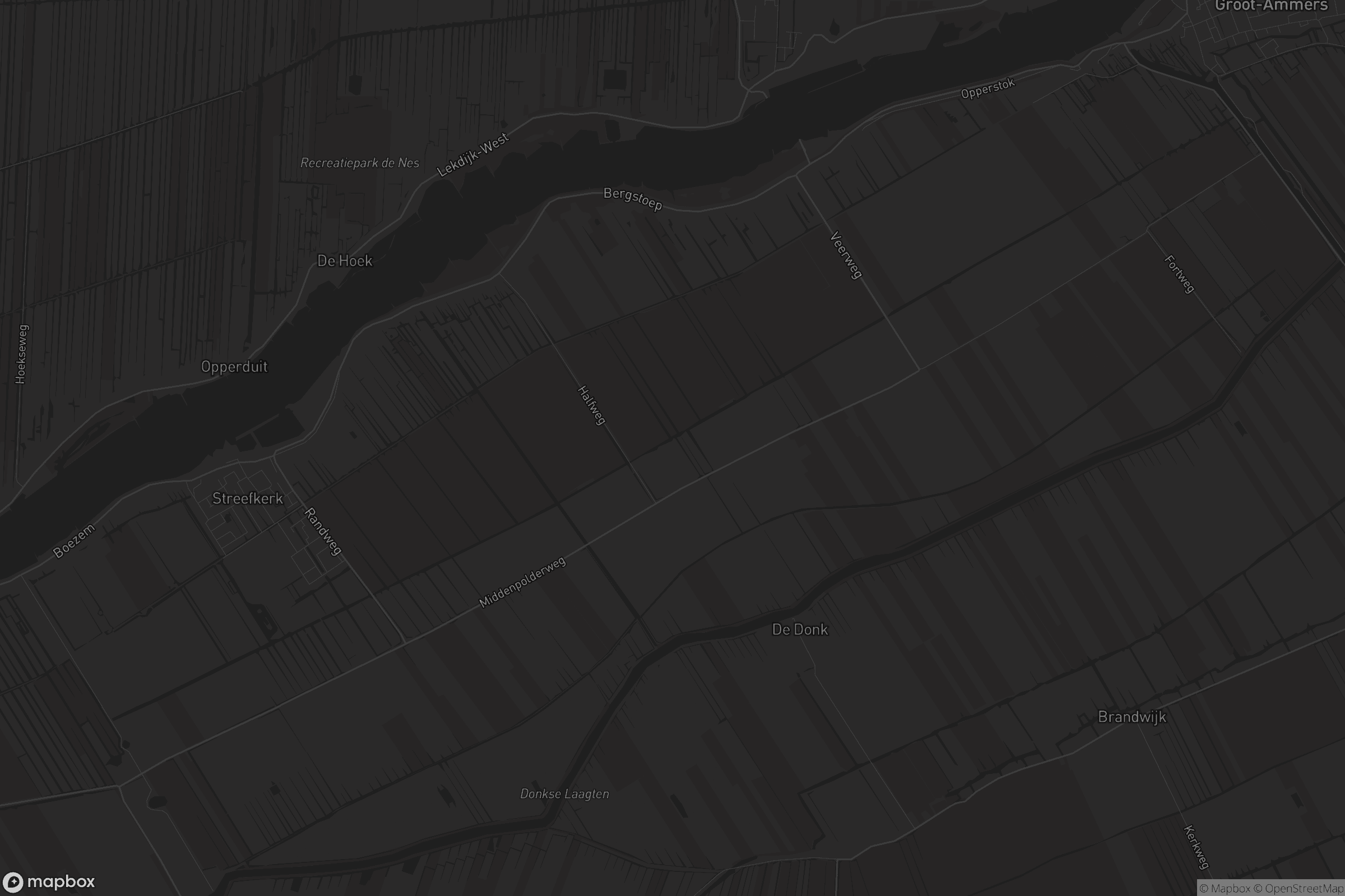 Kaart van Streefkerk