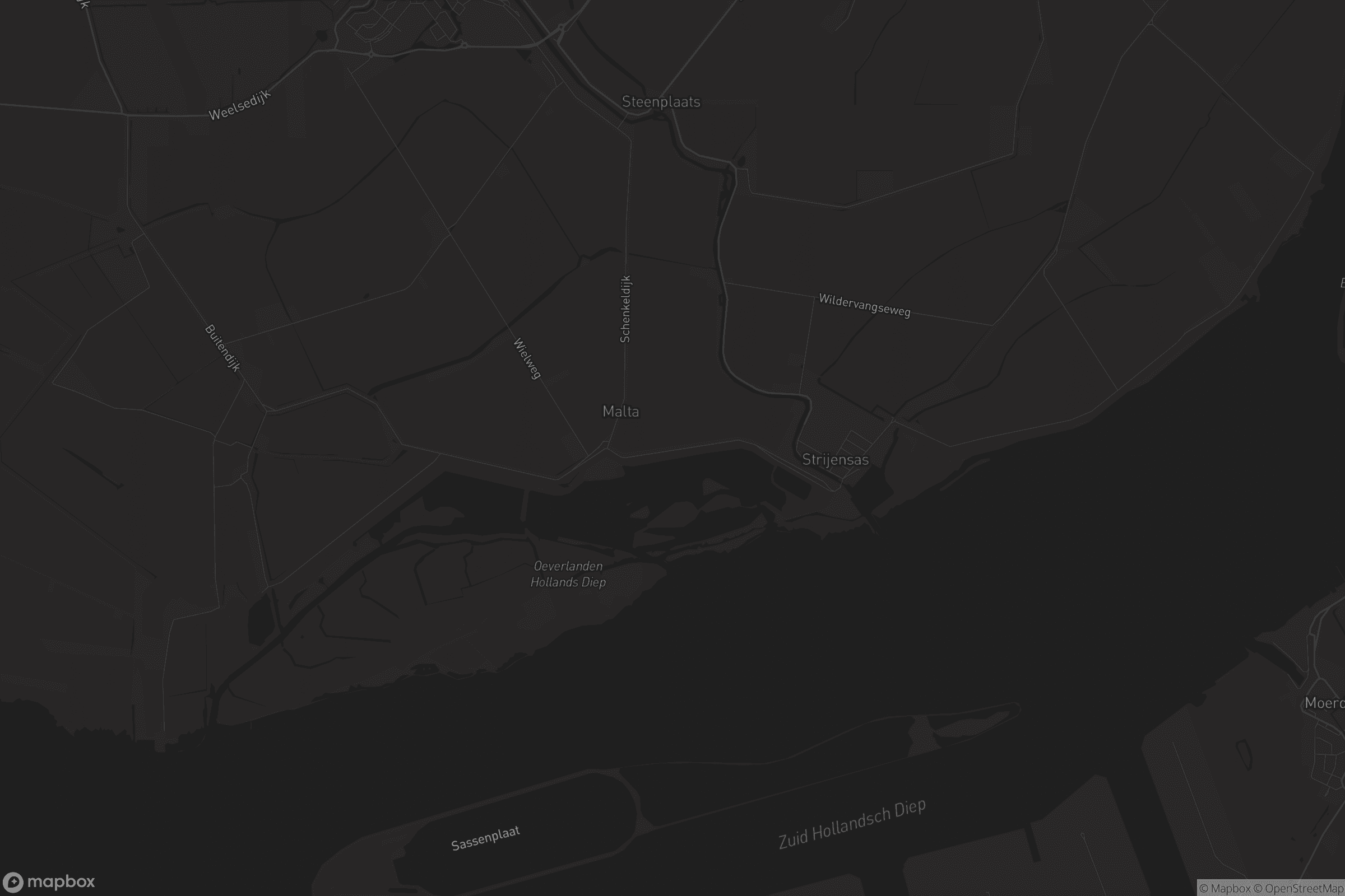 Kaart van Strijensas