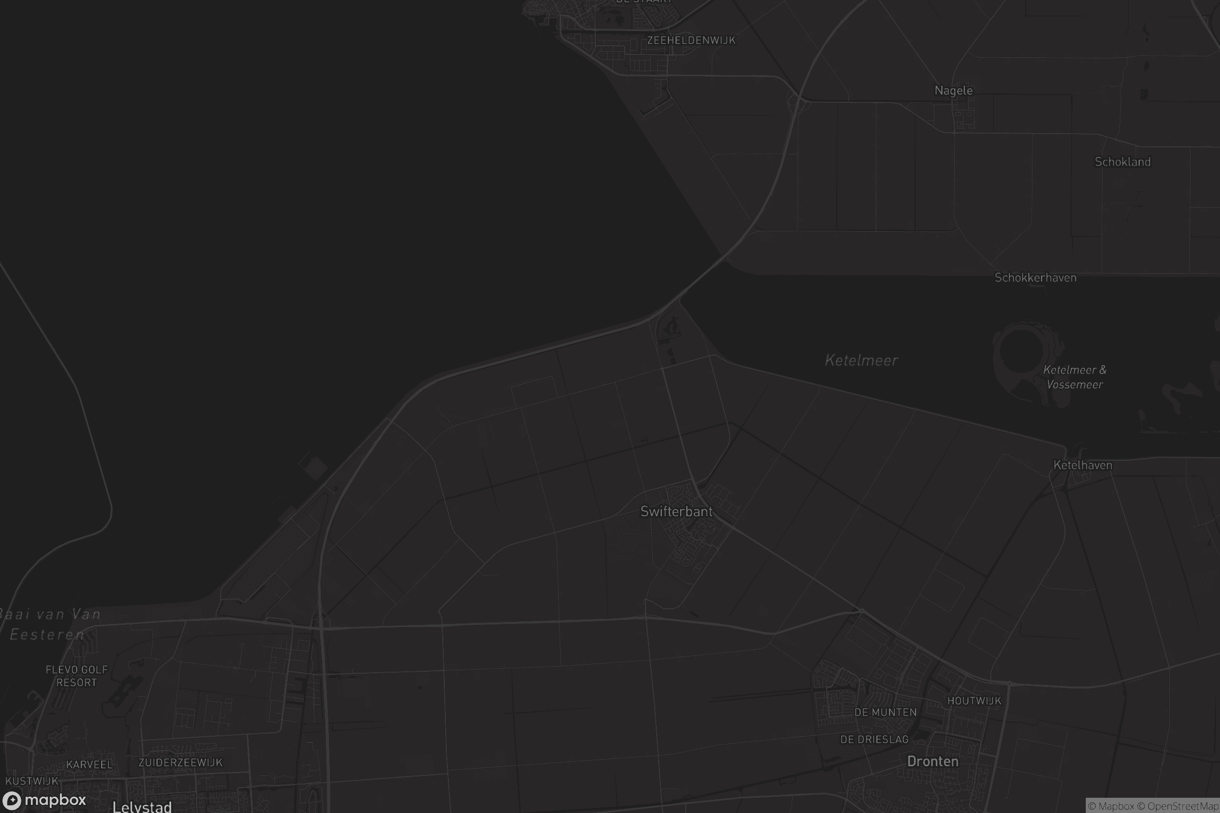 Kaart van Swifterbant