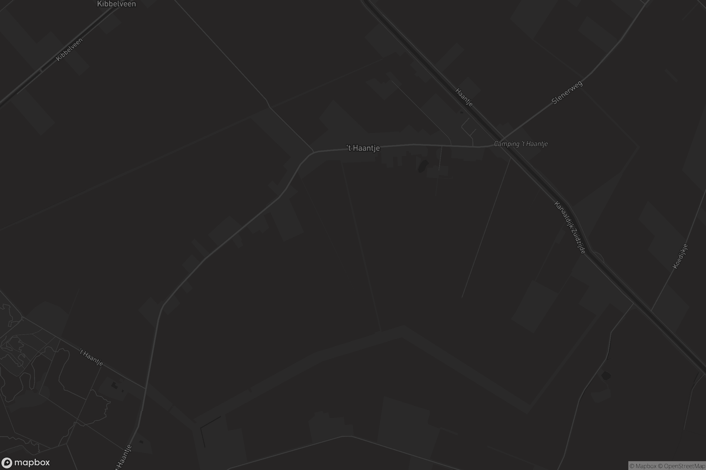 Kaart van 't Haantje