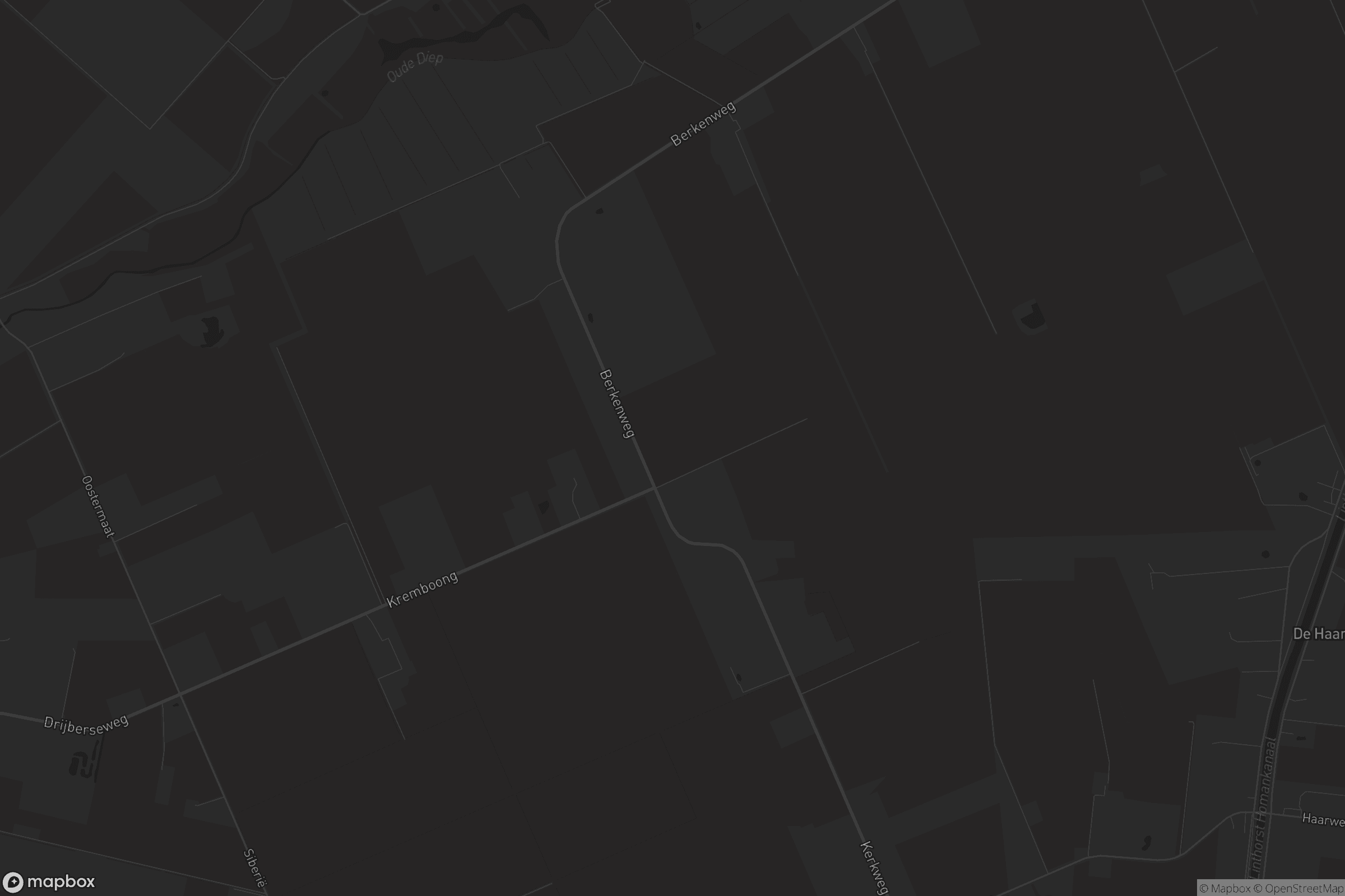 Kaart van Tiendeveen