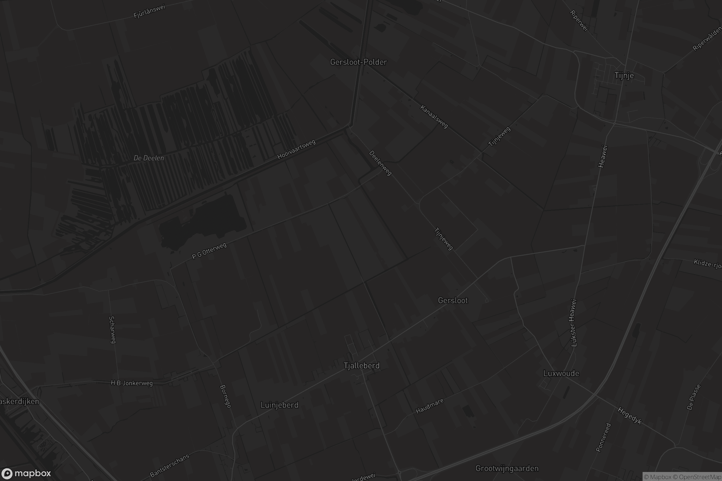 Kaart van Tjalleberd