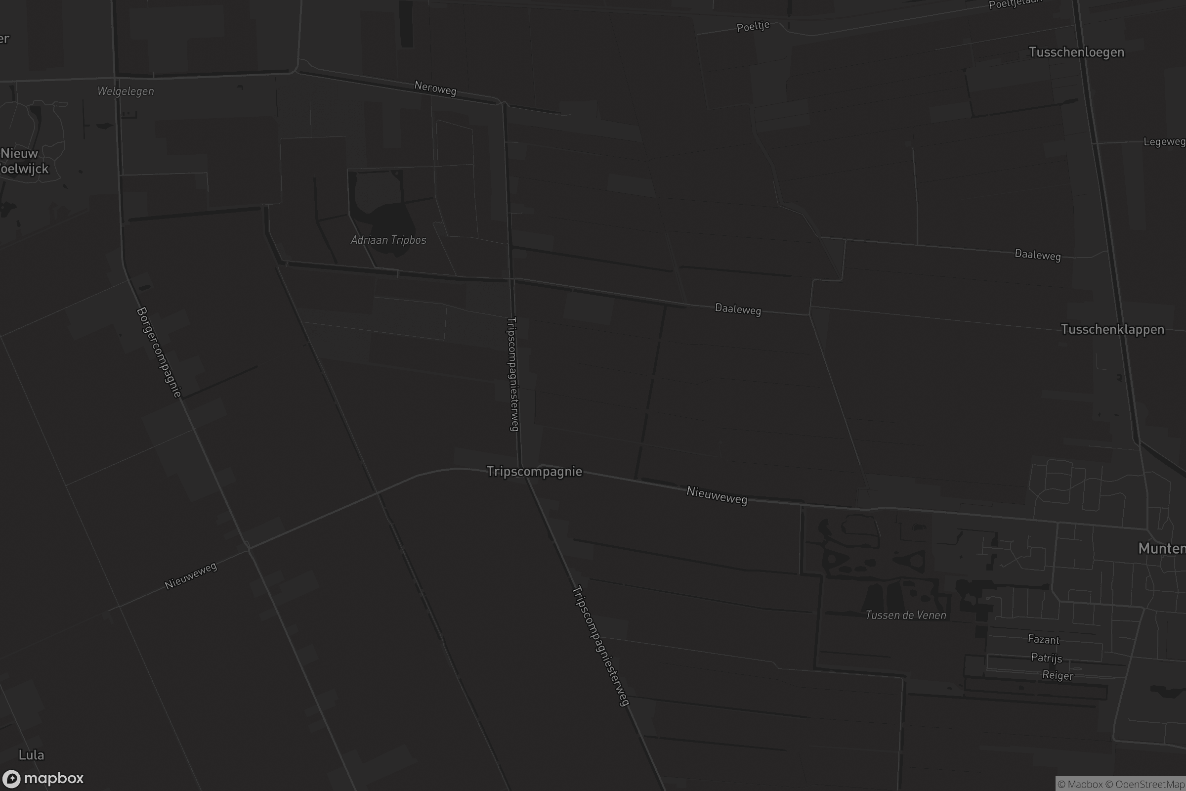 Kaart van Tripscompagnie