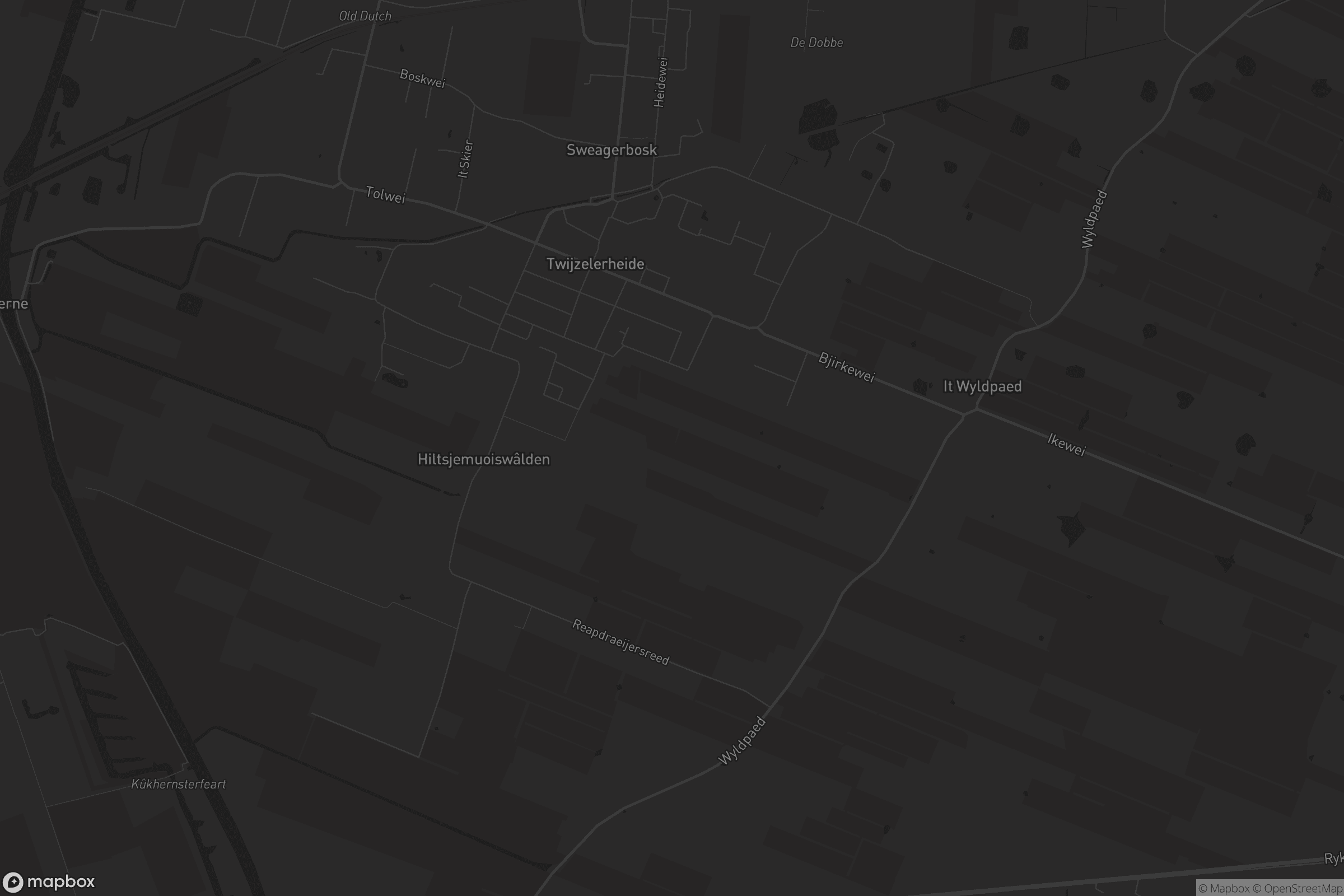 Kaart van Twijzelerheide