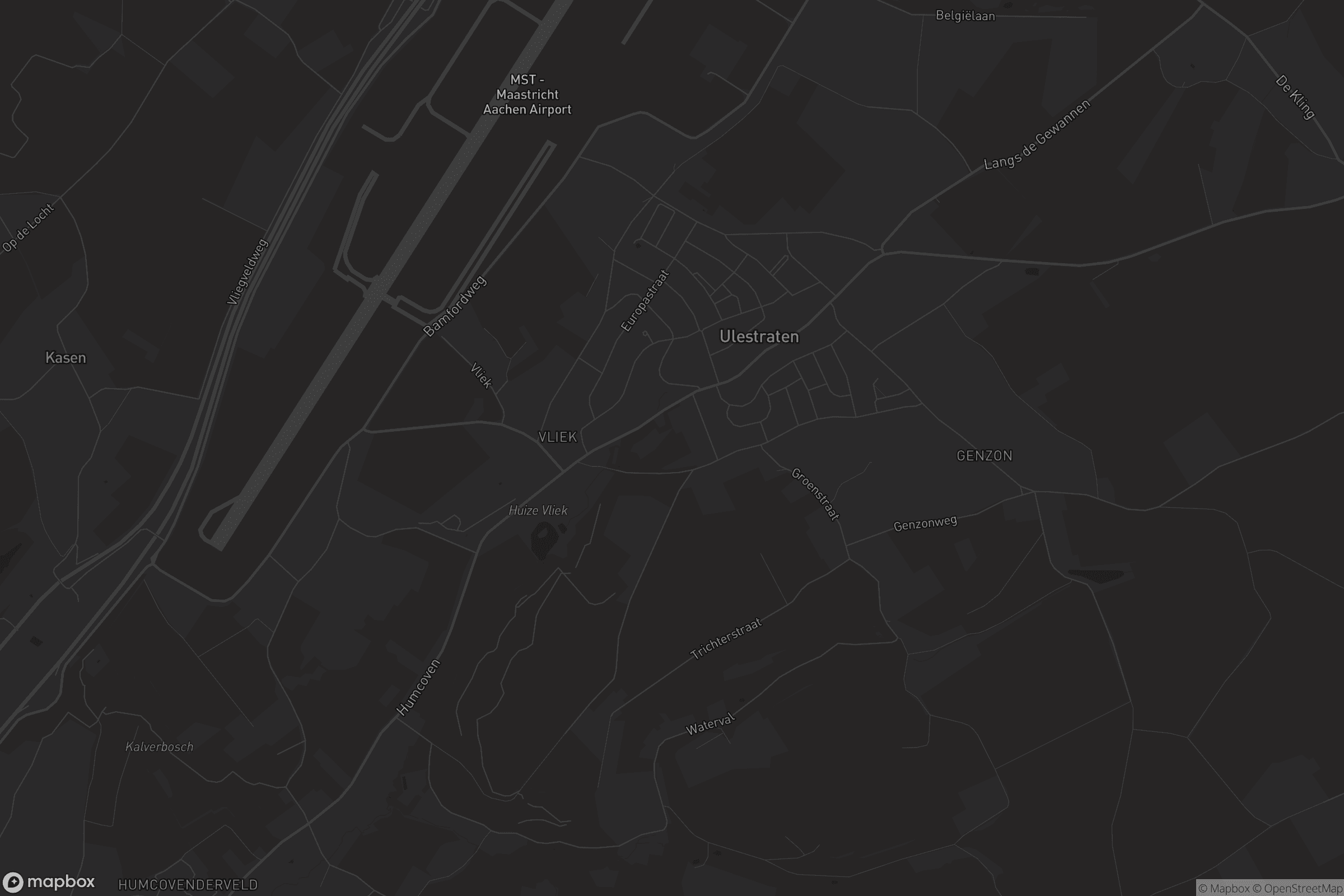 Kaart van Ulestraten