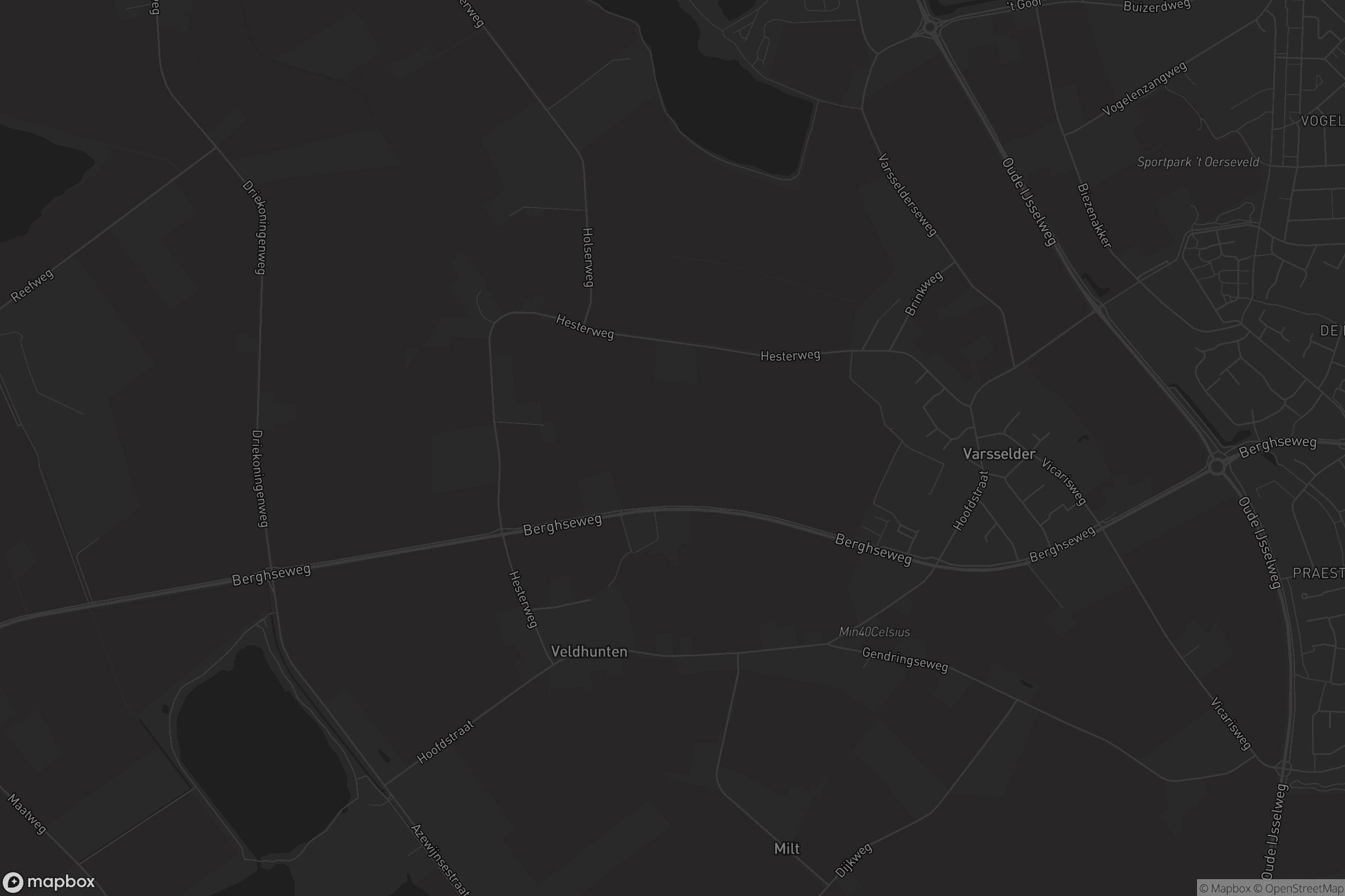 Kaart van Varsselder