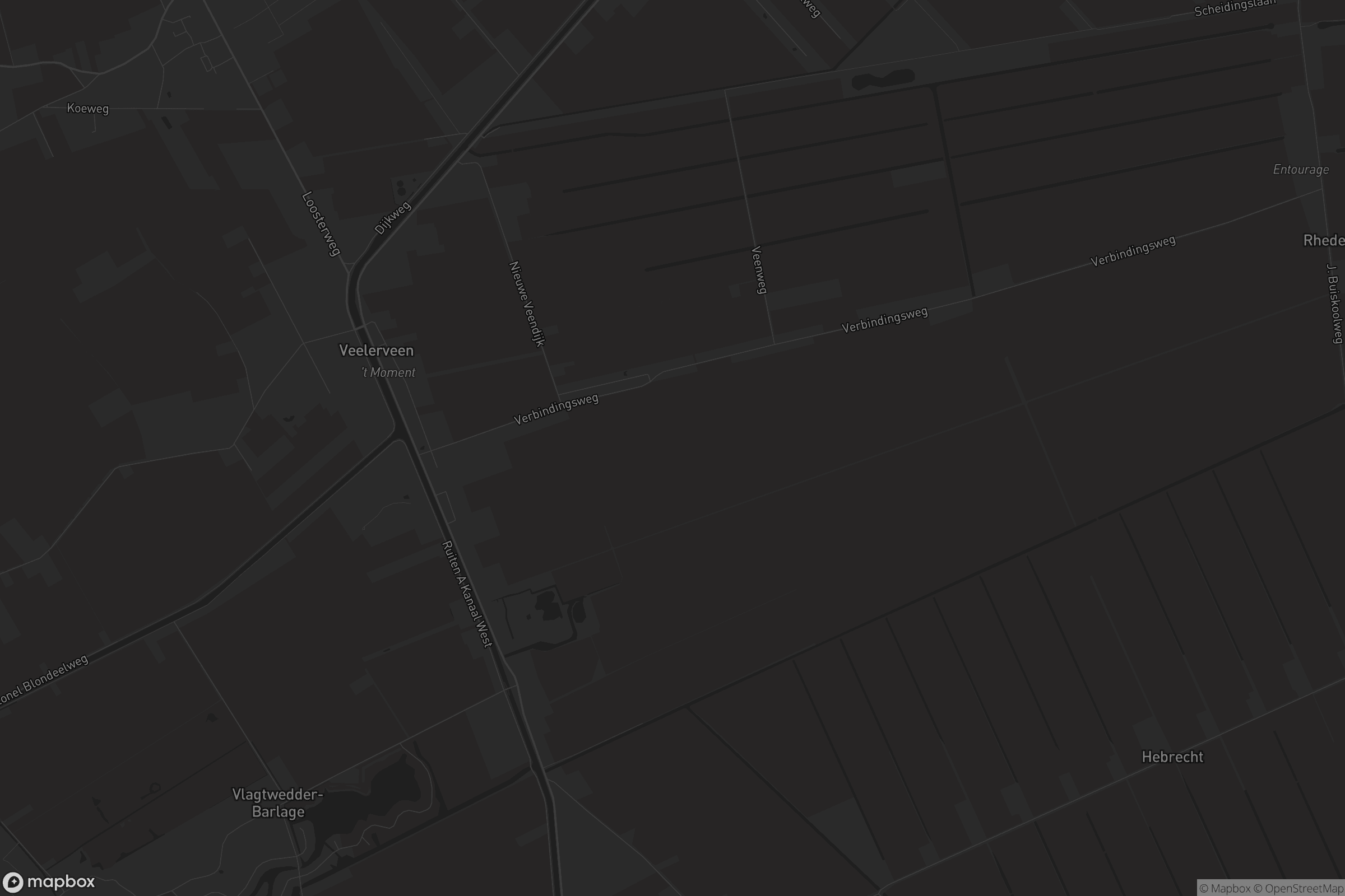 Kaart van Veelerveen