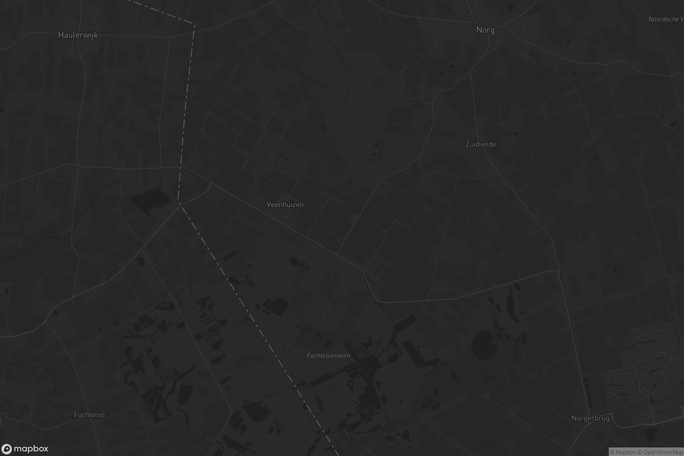 Kaart van Veenhuizen