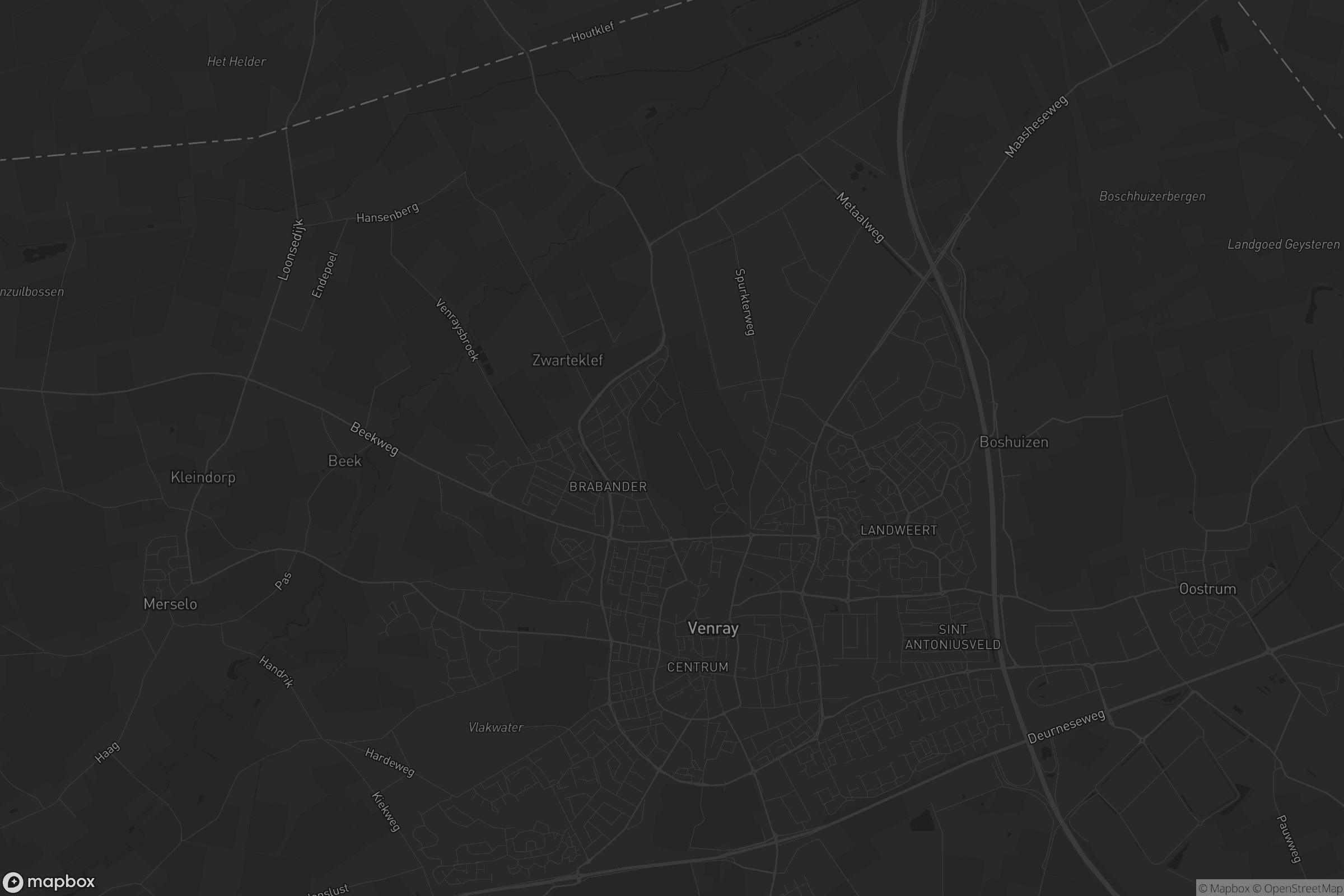 Kaart van Venray