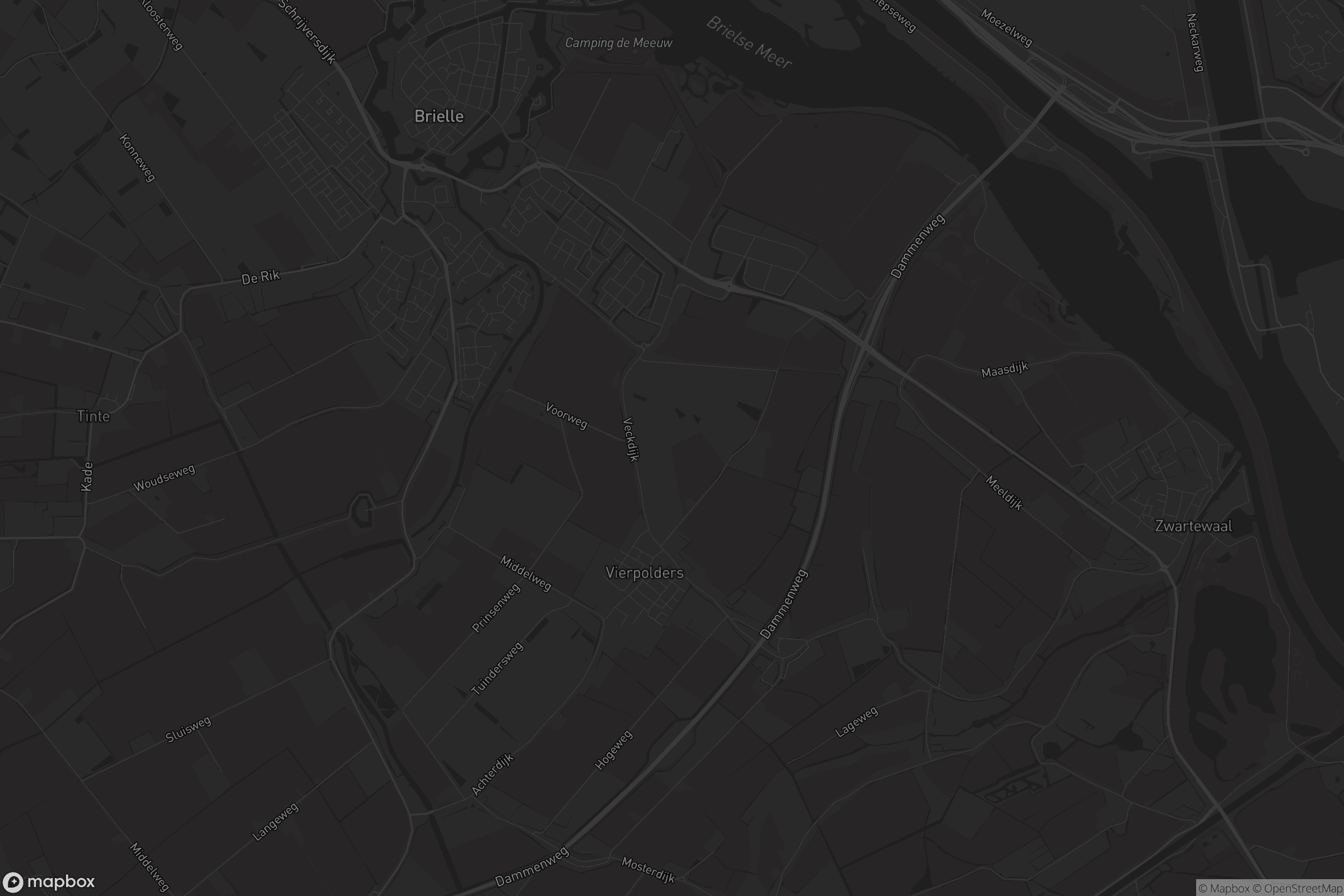 Kaart van Vierpolders